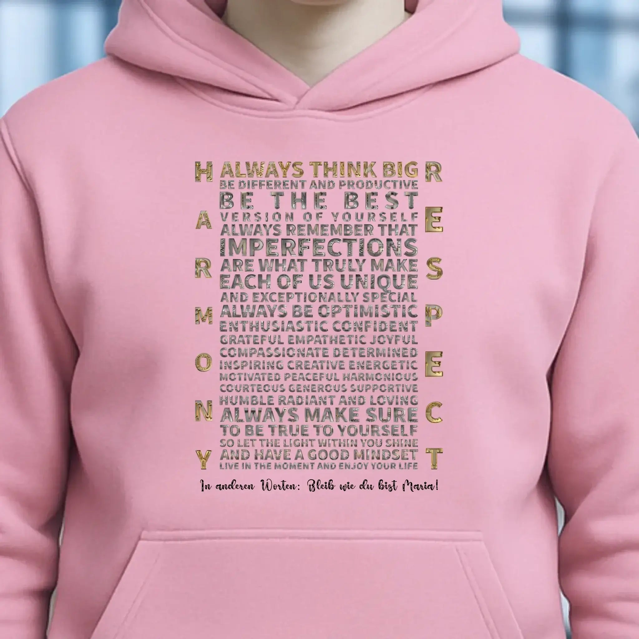 Always inspire • Unisex Premium Hoodie XS-5XL aus Bio-Baumwolle für Damen & Herren • Exklusivdesign • personalisiert