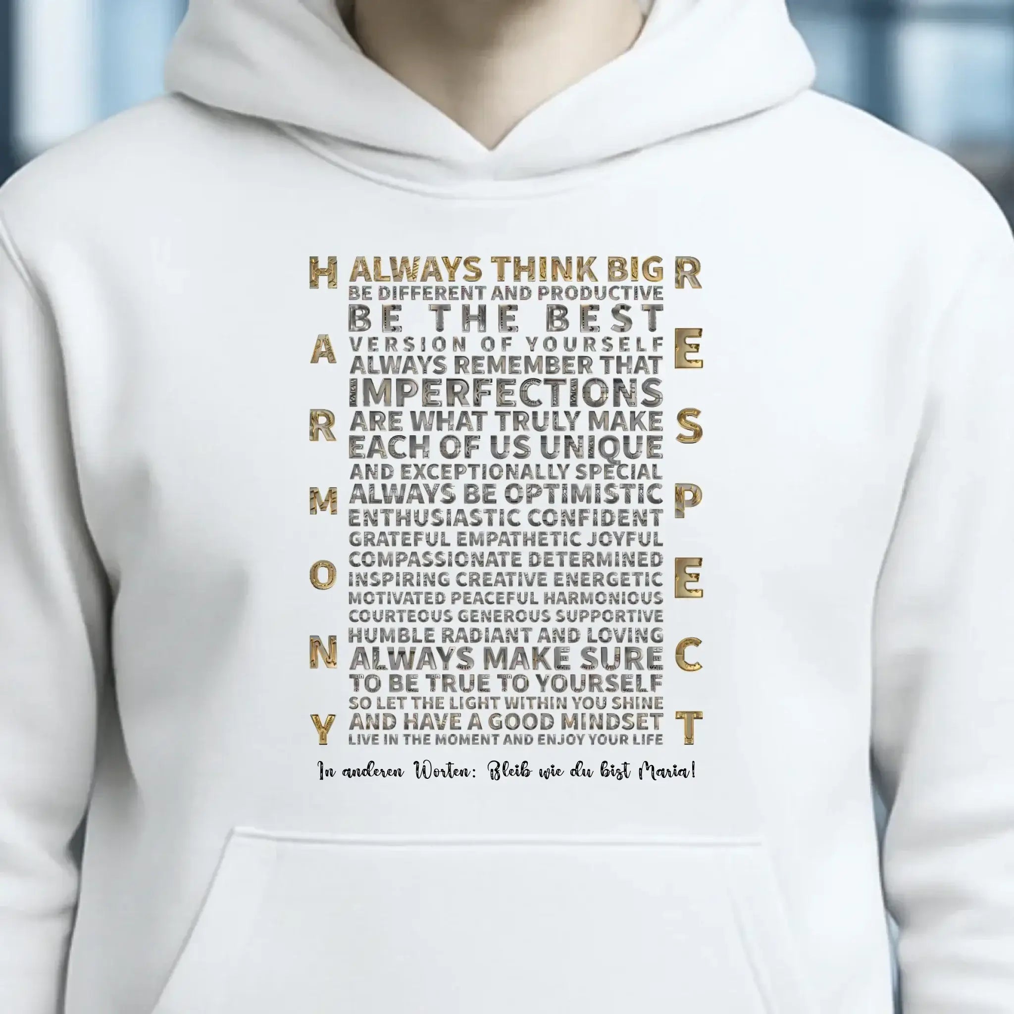 Always inspire • Unisex Premium Hoodie XS-5XL aus Bio-Baumwolle für Damen & Herren • Exklusivdesign • personalisiert