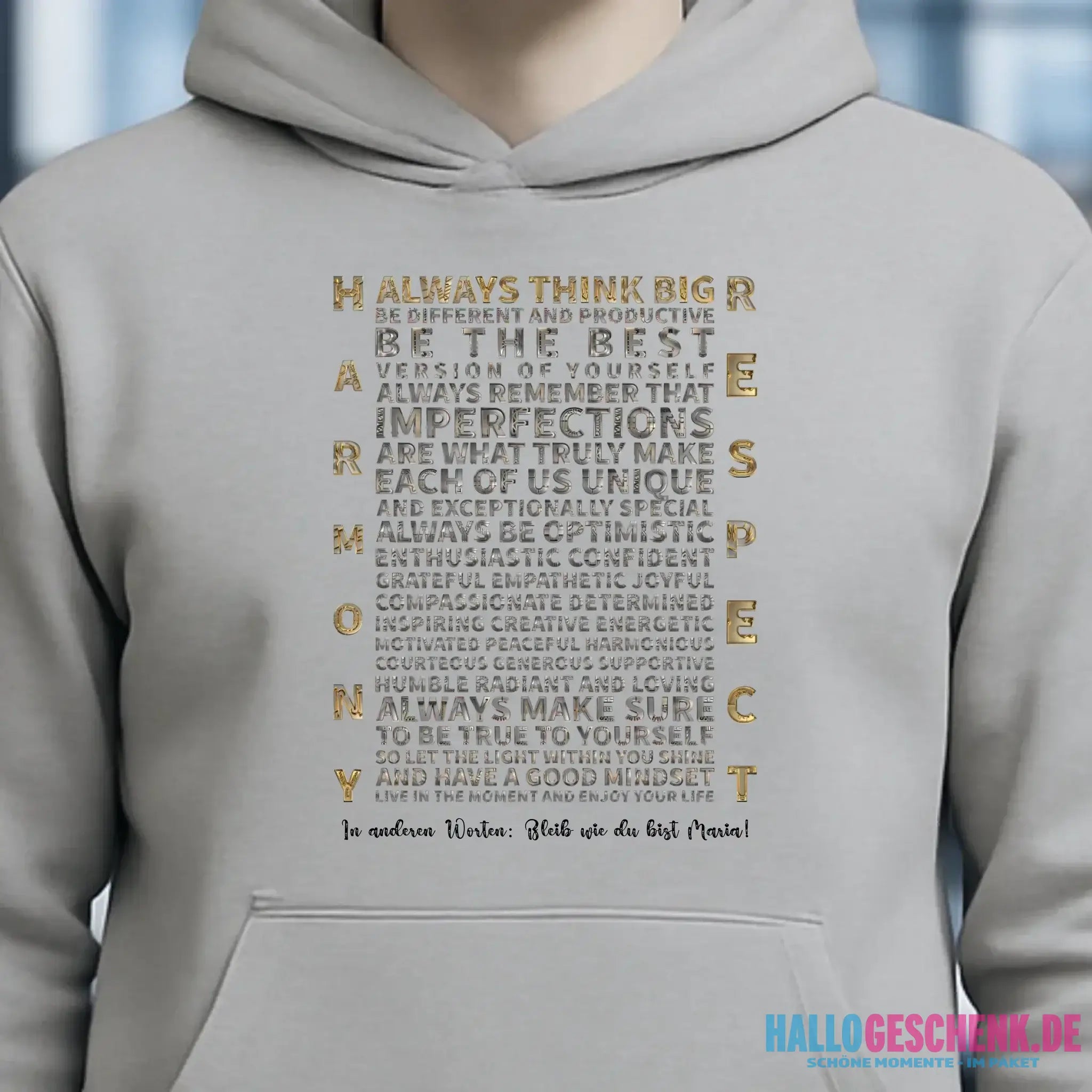 Always inspire • Unisex Premium Hoodie XS-5XL aus Bio-Baumwolle für Damen & Herren • Exklusivdesign • personalisiert
