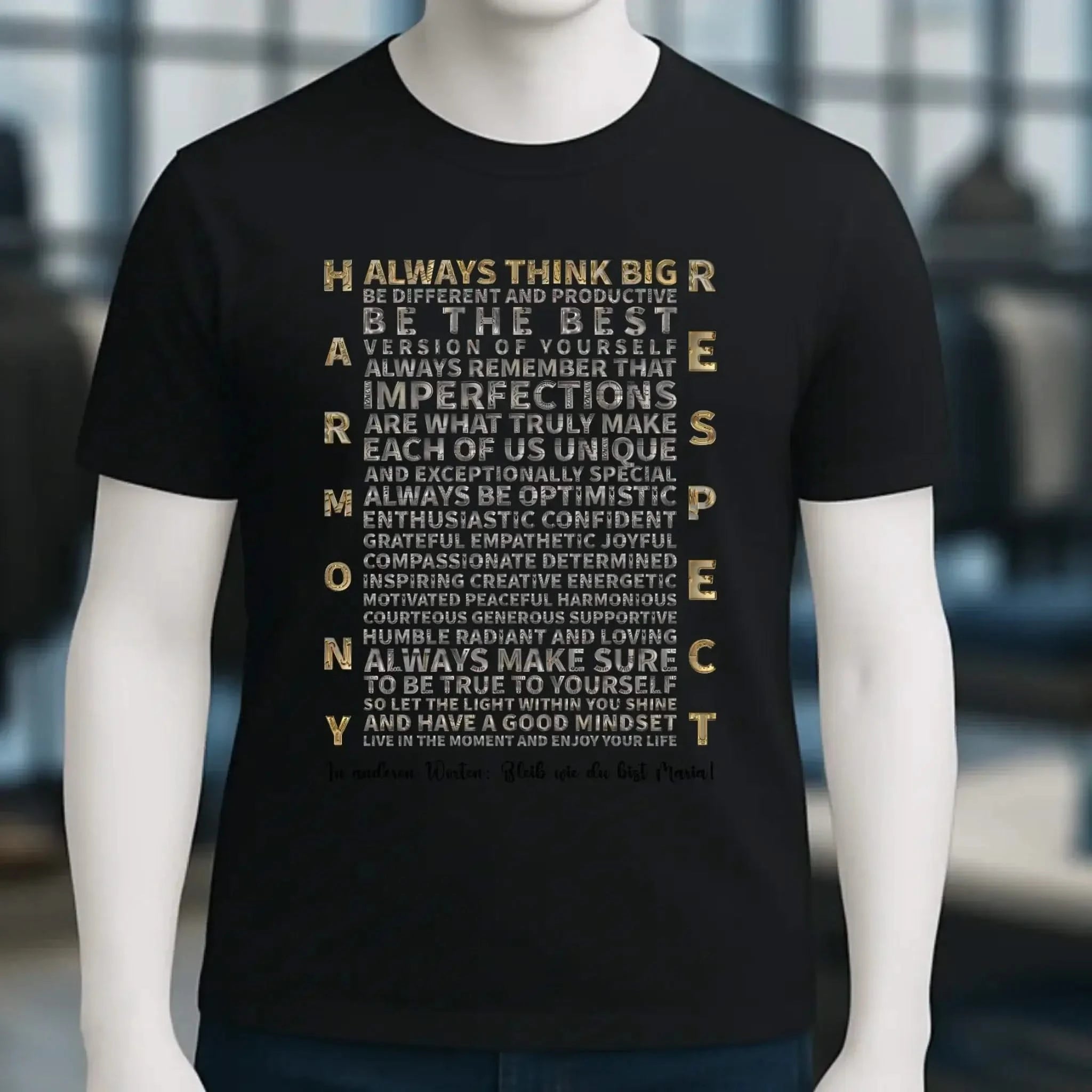 Always inspire • Unisex Premium T-Shirt XS-5XL aus Bio-Baumwolle für Damen & Herren • Exklusivdesign • personalisiert