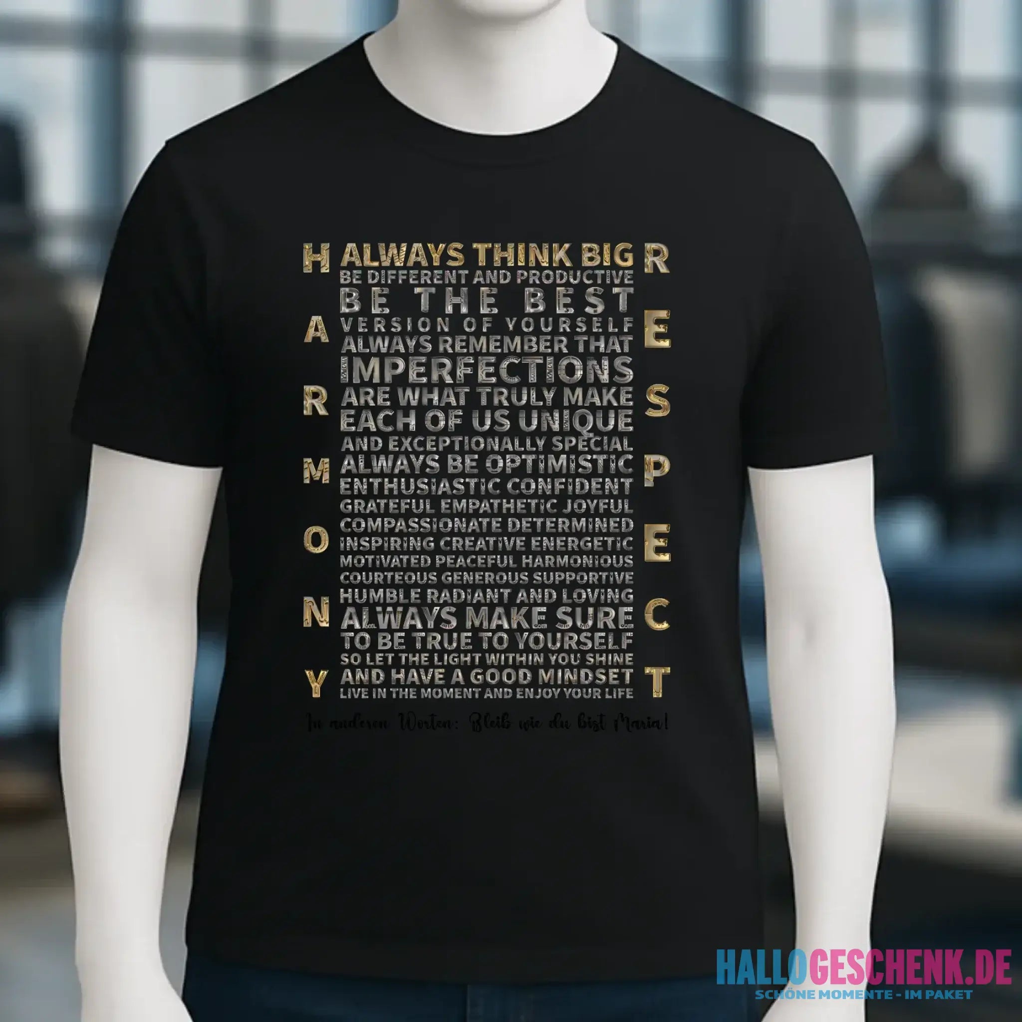 Always inspire • Unisex Premium T-Shirt XS-5XL aus Bio-Baumwolle für Damen & Herren • Exklusivdesign • personalisiert