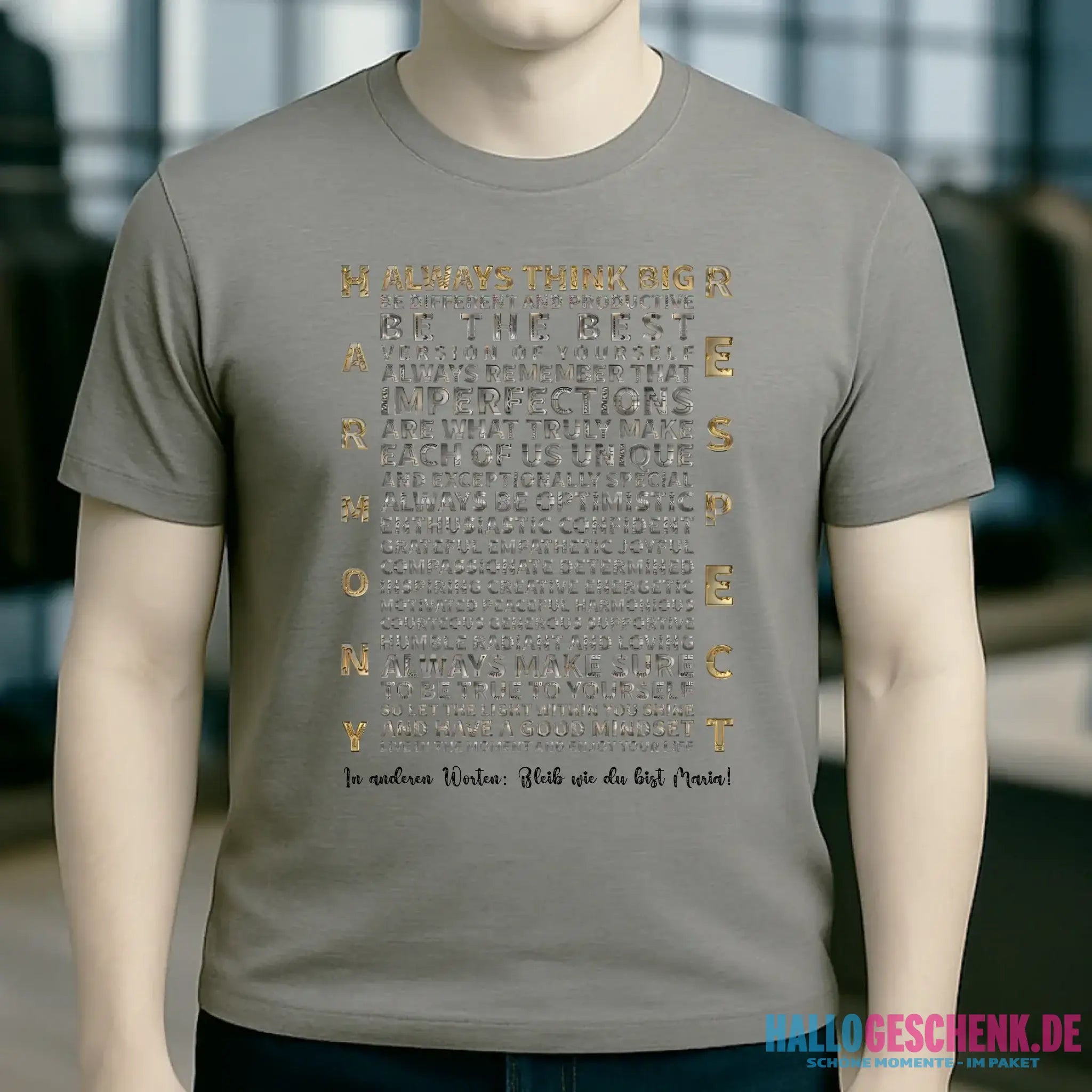 Always inspire • Unisex Premium T-Shirt XS-5XL aus Bio-Baumwolle für Damen & Herren • Exklusivdesign • personalisiert