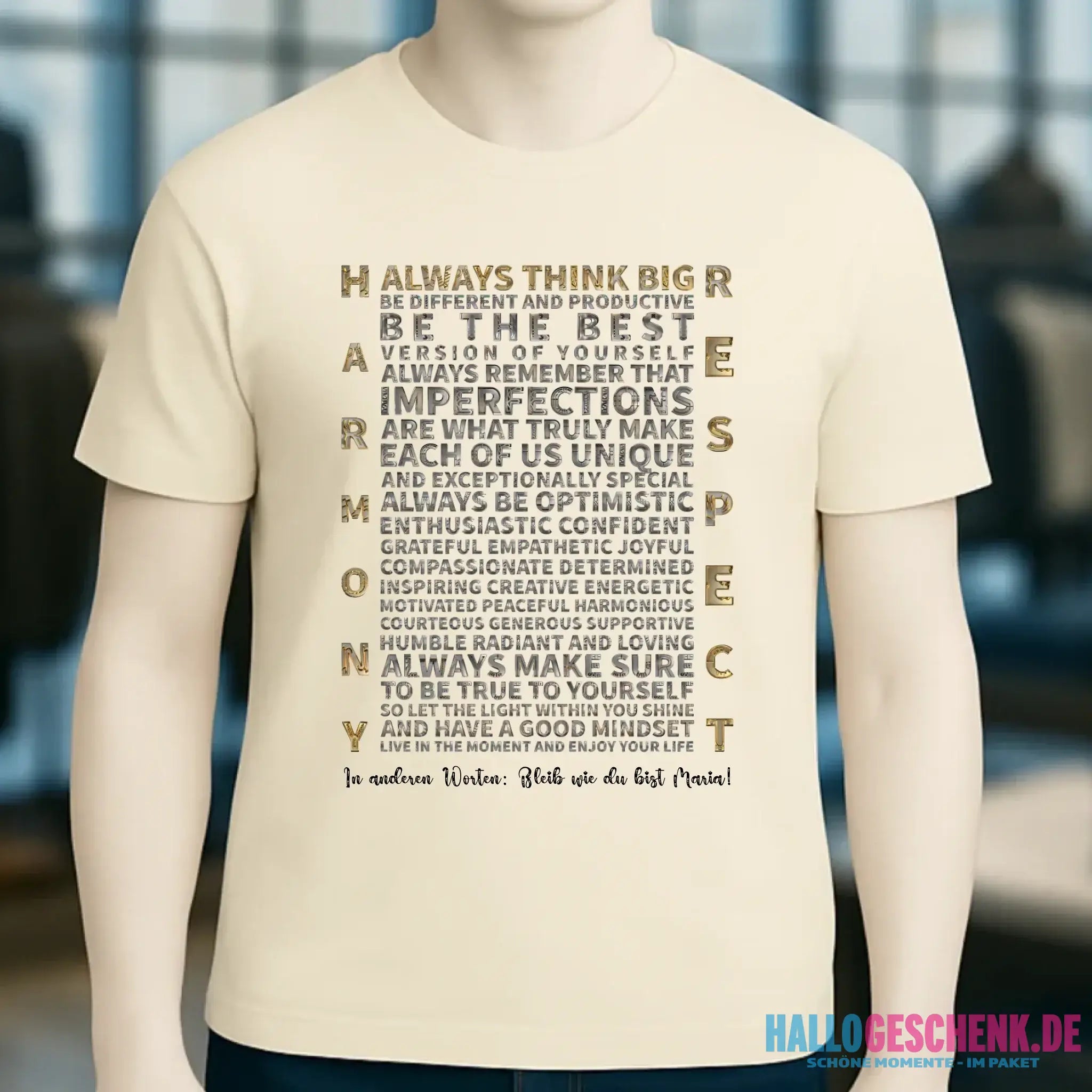 Always inspire • Unisex Premium T-Shirt XS-5XL aus Bio-Baumwolle für Damen & Herren • Exklusivdesign • personalisiert