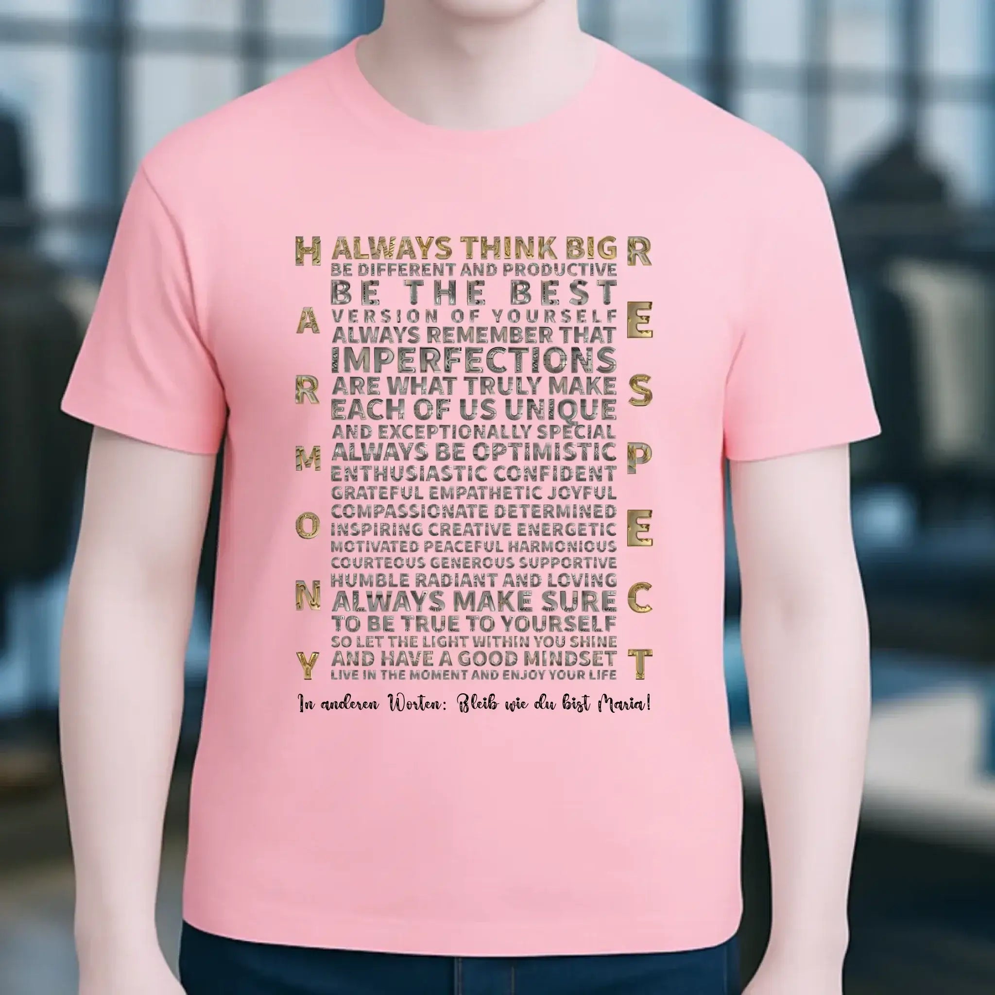 Always inspire • Unisex Premium T-Shirt XS-5XL aus Bio-Baumwolle für Damen & Herren • Exklusivdesign • personalisiert