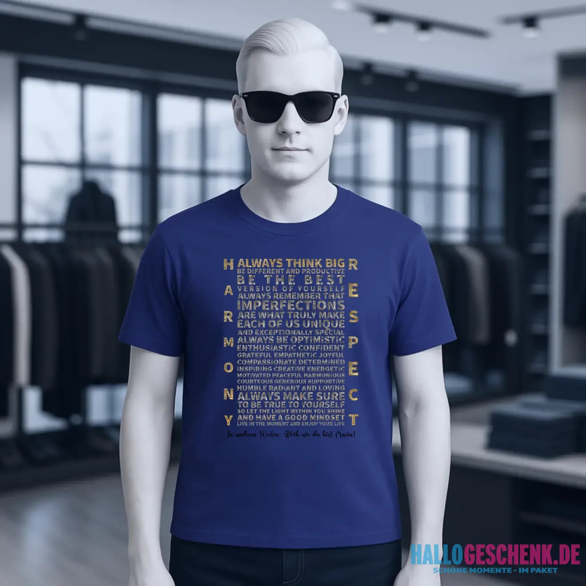 Always inspire • Unisex Premium T-Shirt XS-5XL aus Bio-Baumwolle für Damen & Herren • Exklusivdesign • personalisiert
