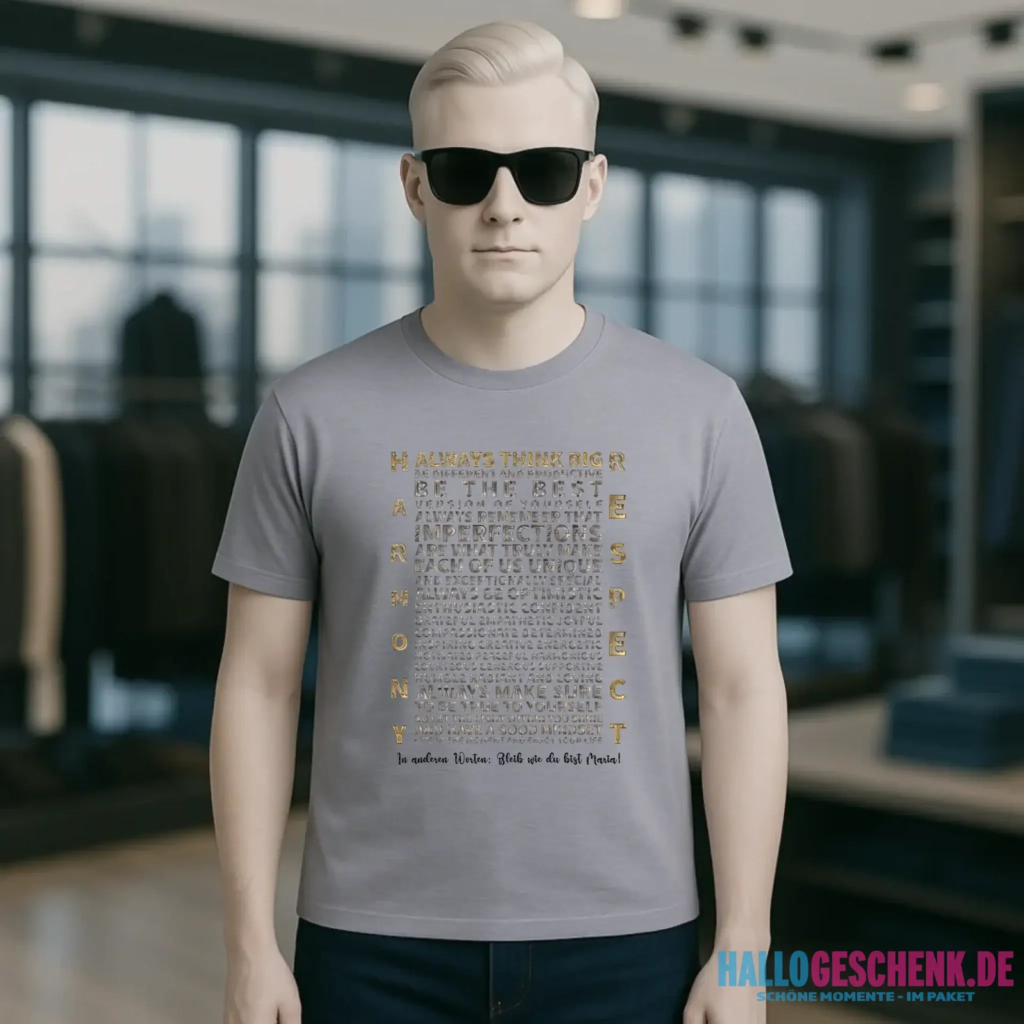 Always inspire • Unisex Premium T-Shirt XS-5XL aus Bio-Baumwolle für Damen & Herren • Exklusivdesign • personalisiert