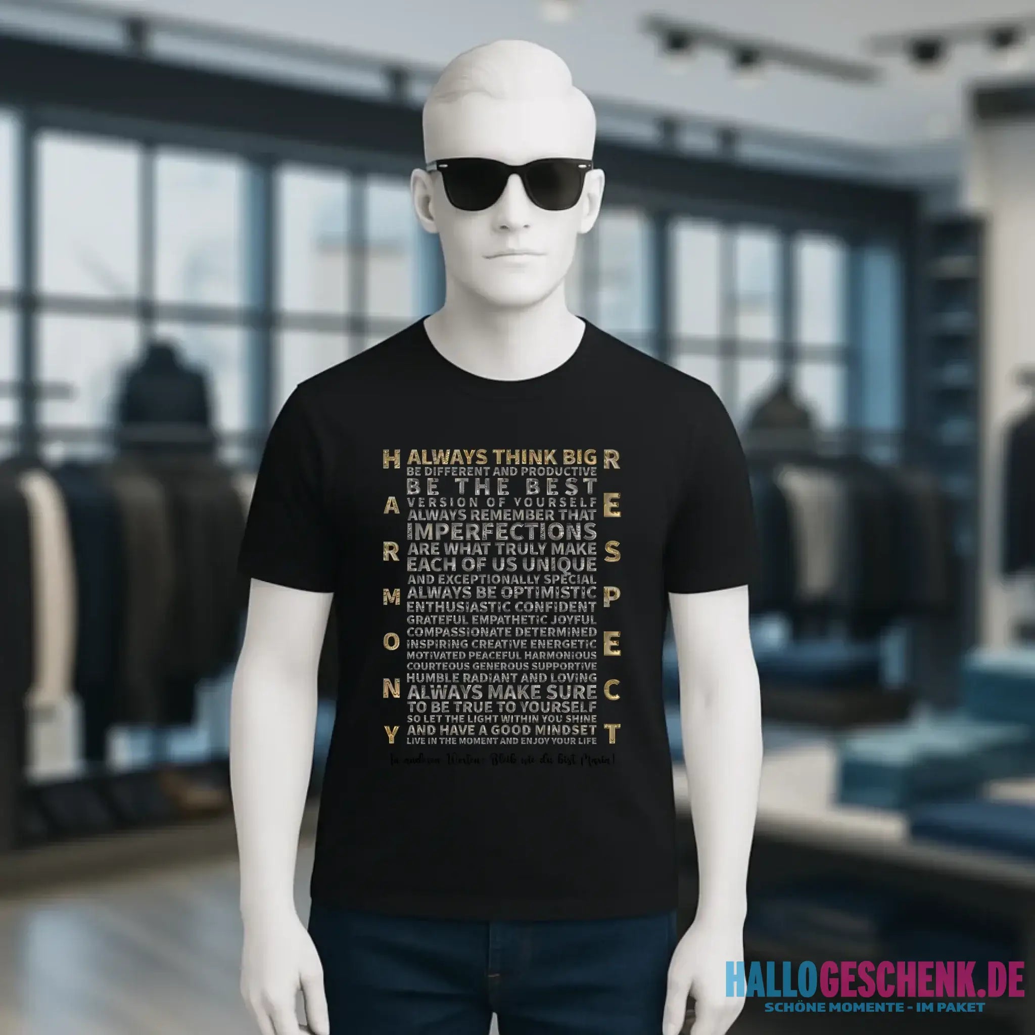 Always inspire • Unisex Premium T-Shirt XS-5XL aus Bio-Baumwolle für Damen & Herren • Exklusivdesign • personalisiert
