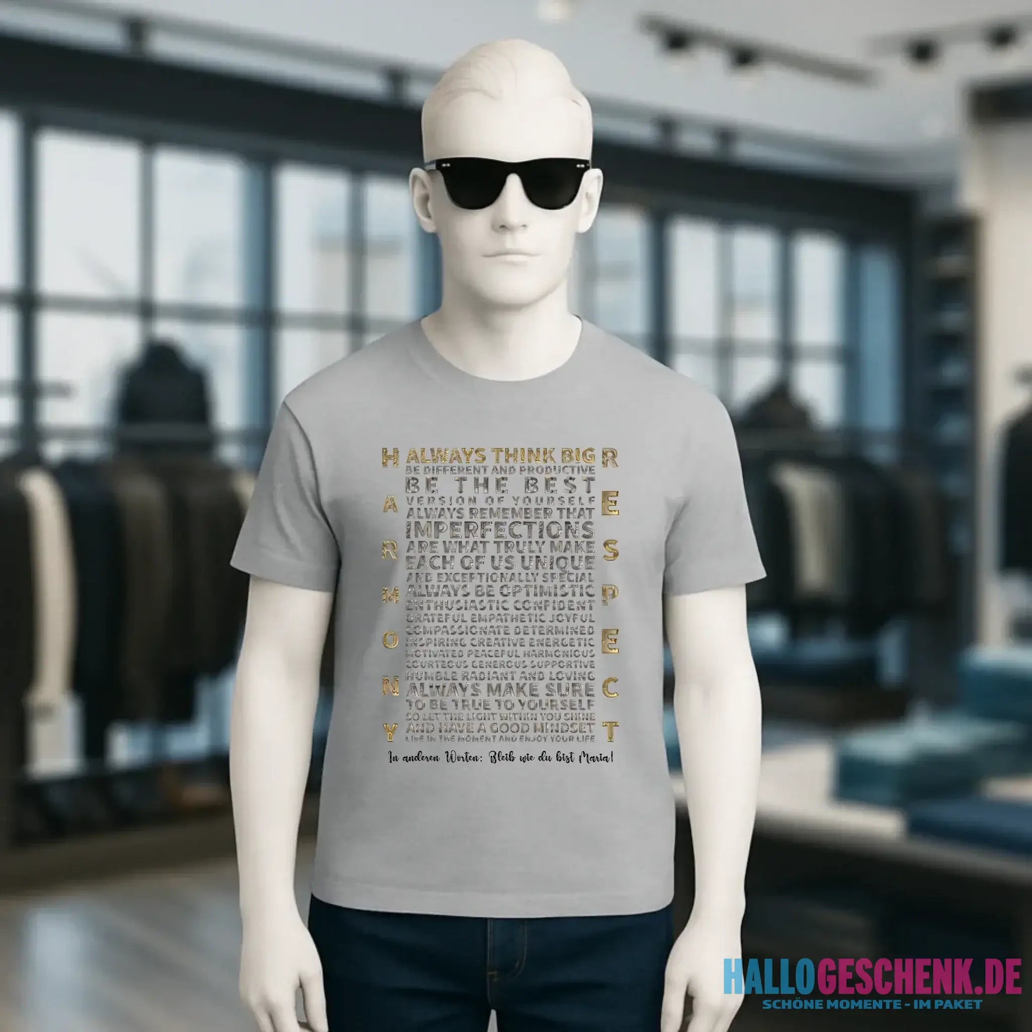 Always inspire • Unisex Premium T-Shirt XS-5XL aus Bio-Baumwolle für Damen & Herren • Exklusivdesign • personalisiert