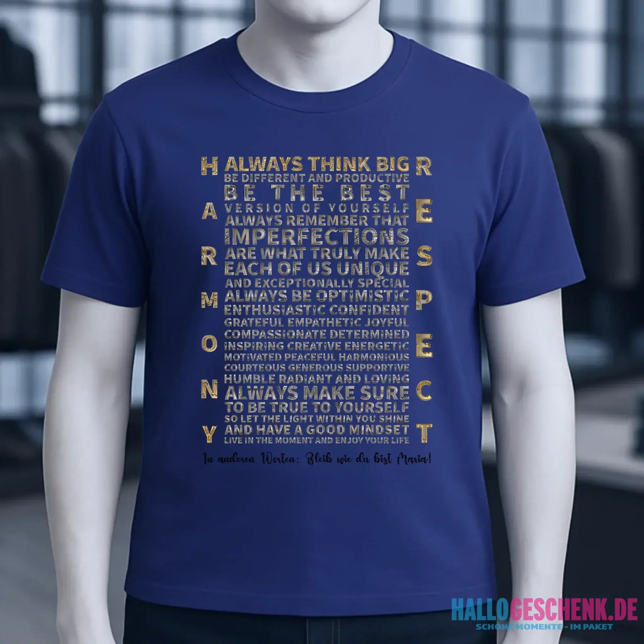 Always inspire • Unisex Premium T-Shirt XS-5XL aus Bio-Baumwolle für Damen & Herren • Exklusivdesign • personalisiert