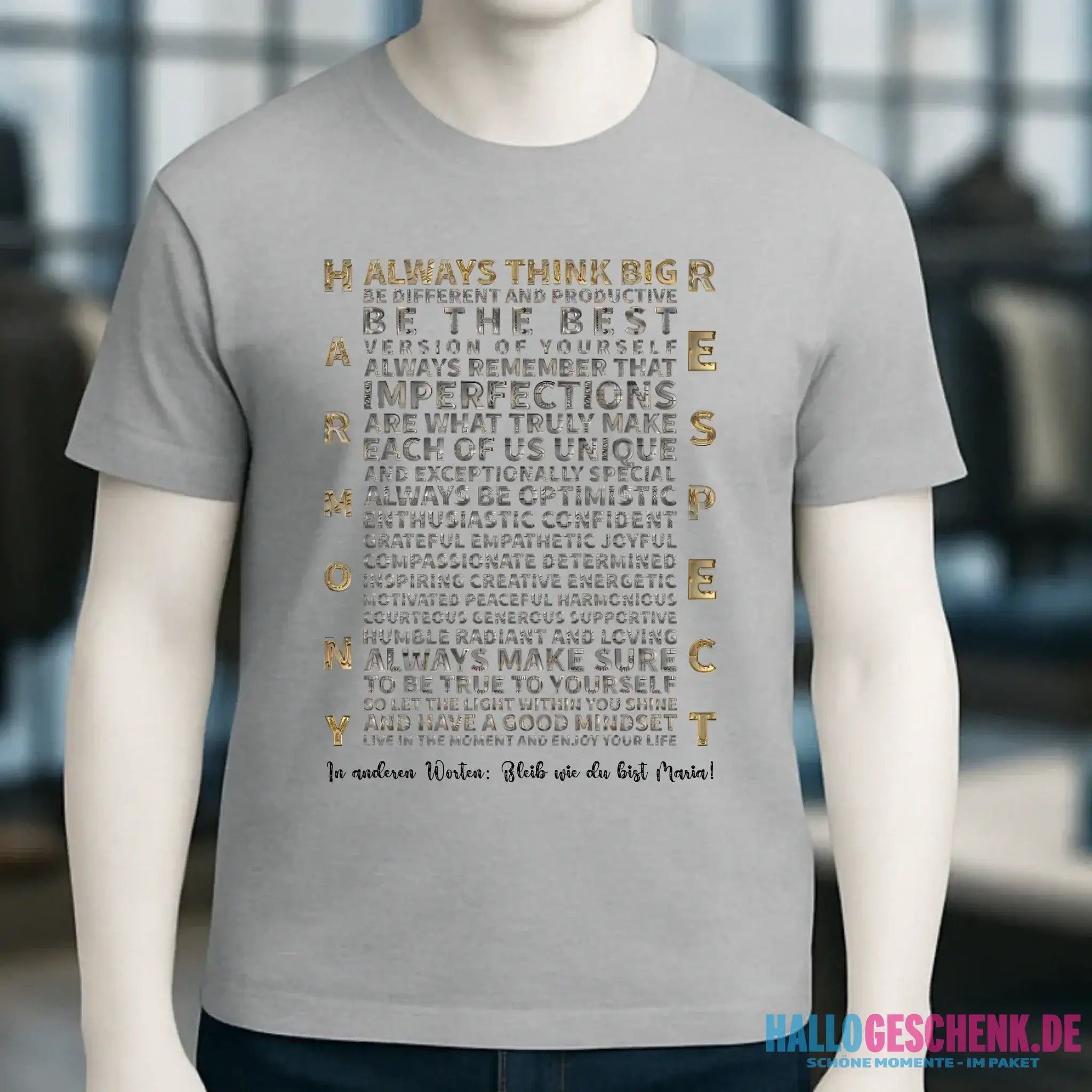 Always inspire • Unisex Premium T-Shirt XS-5XL aus Bio-Baumwolle für Damen & Herren • Exklusivdesign • personalisiert