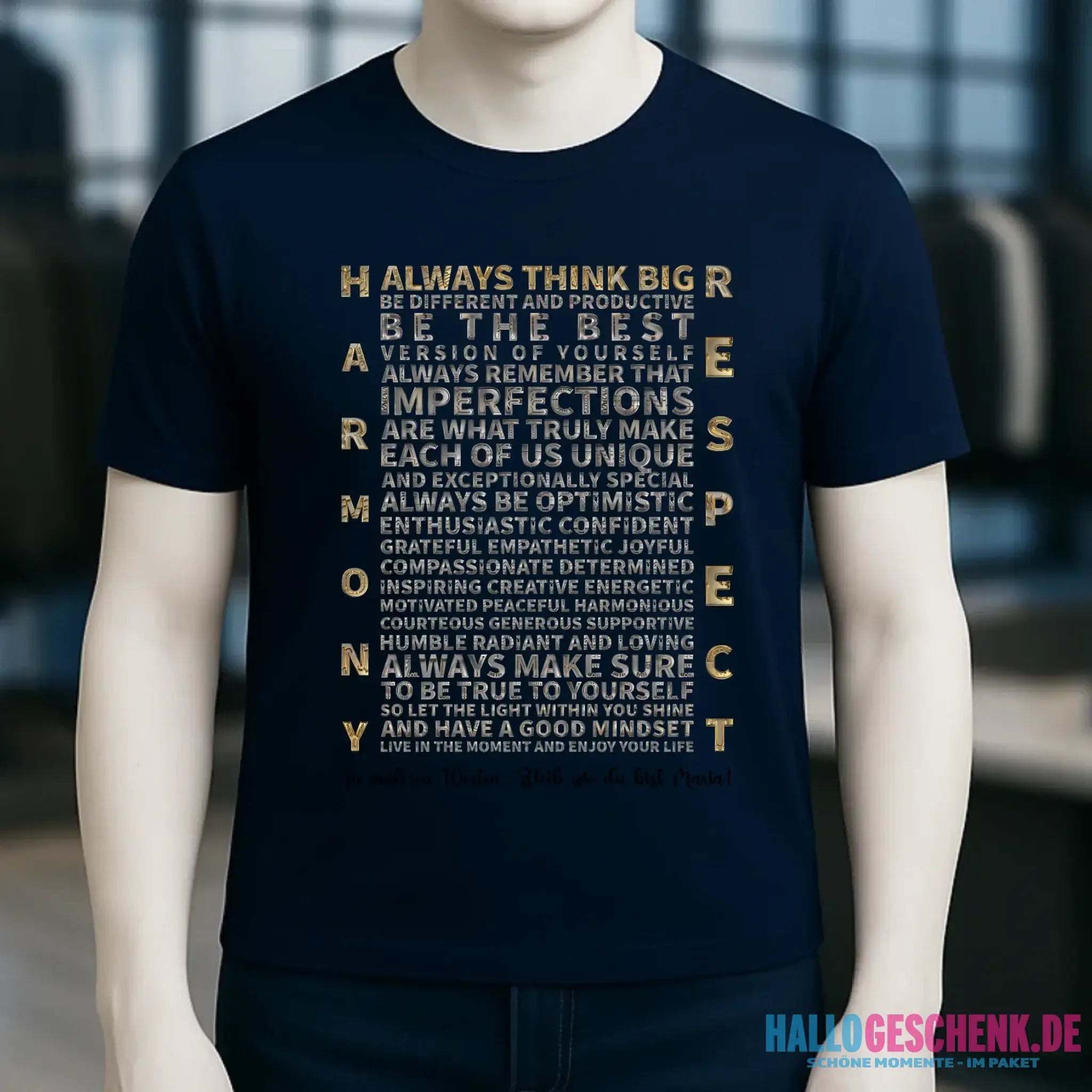 Always inspire • Unisex Premium T-Shirt XS-5XL aus Bio-Baumwolle für Damen & Herren • Exklusivdesign • personalisiert