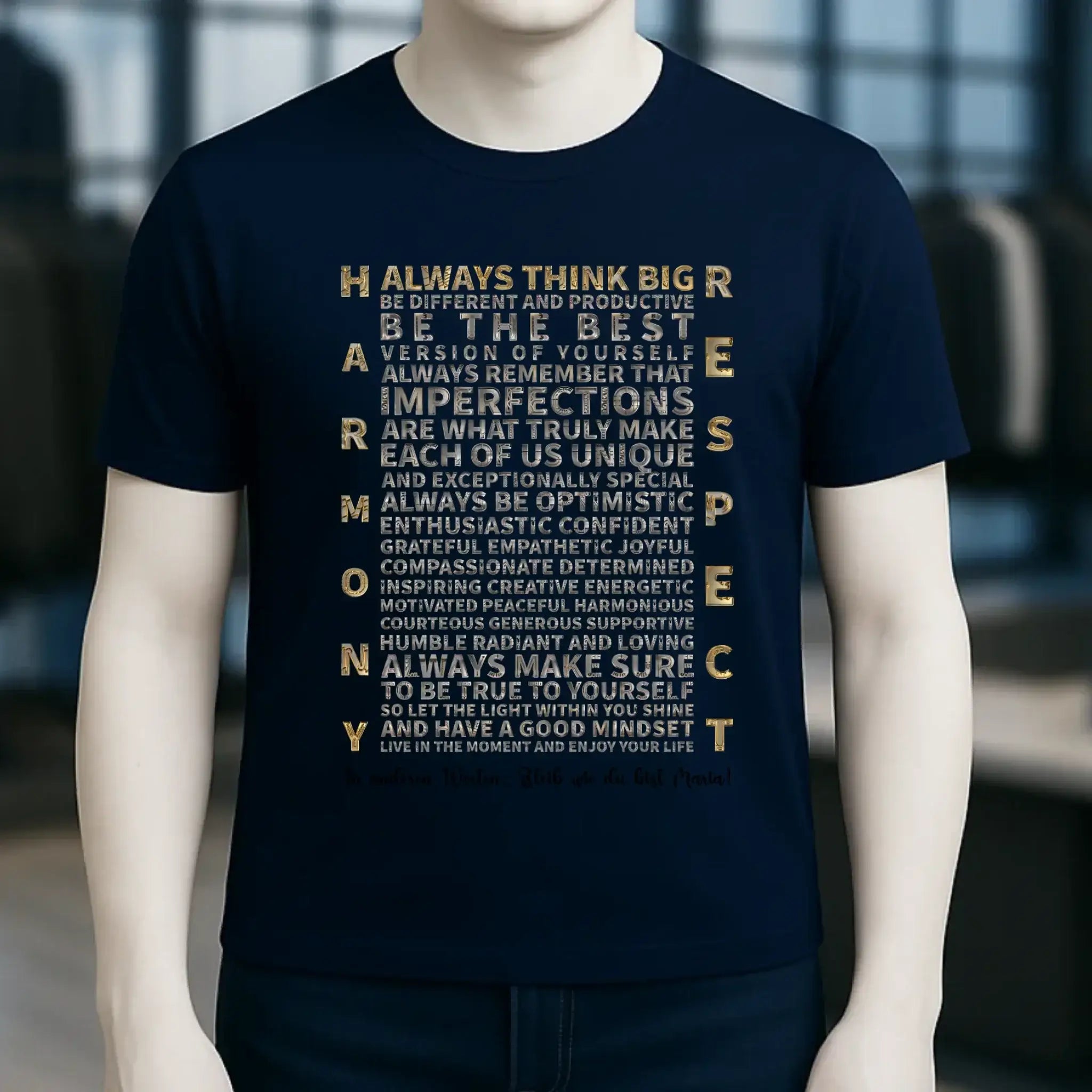 Always inspire • Unisex Premium T-Shirt XS-5XL aus Bio-Baumwolle für Damen & Herren • Exklusivdesign • personalisiert