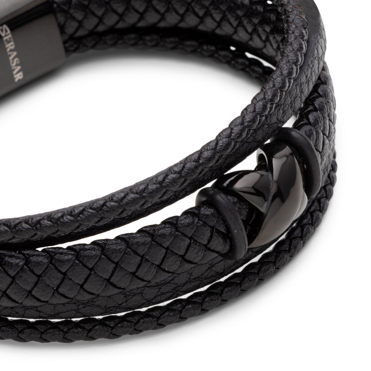 Lederarmband "Flake"