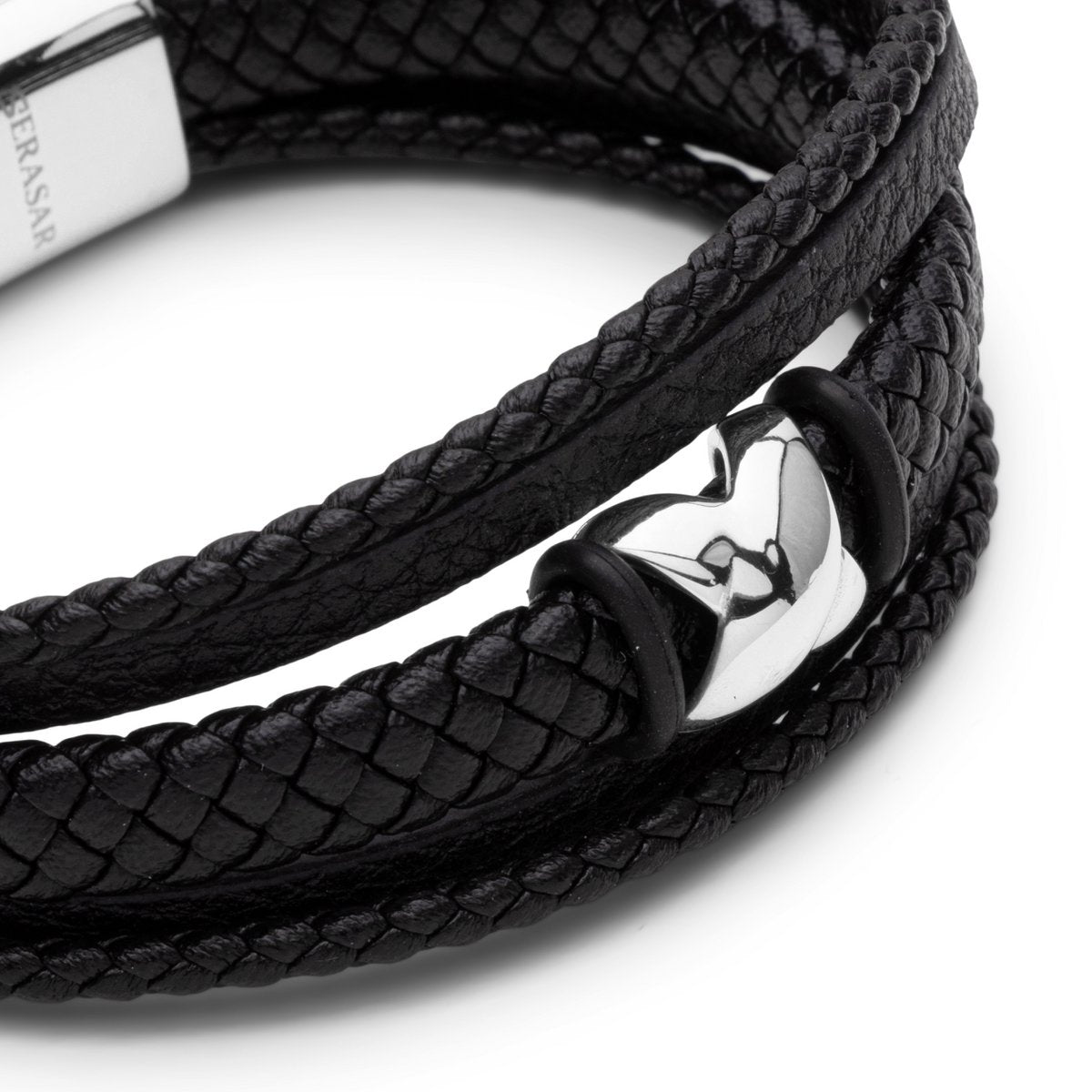 Lederarmband "Flake"
