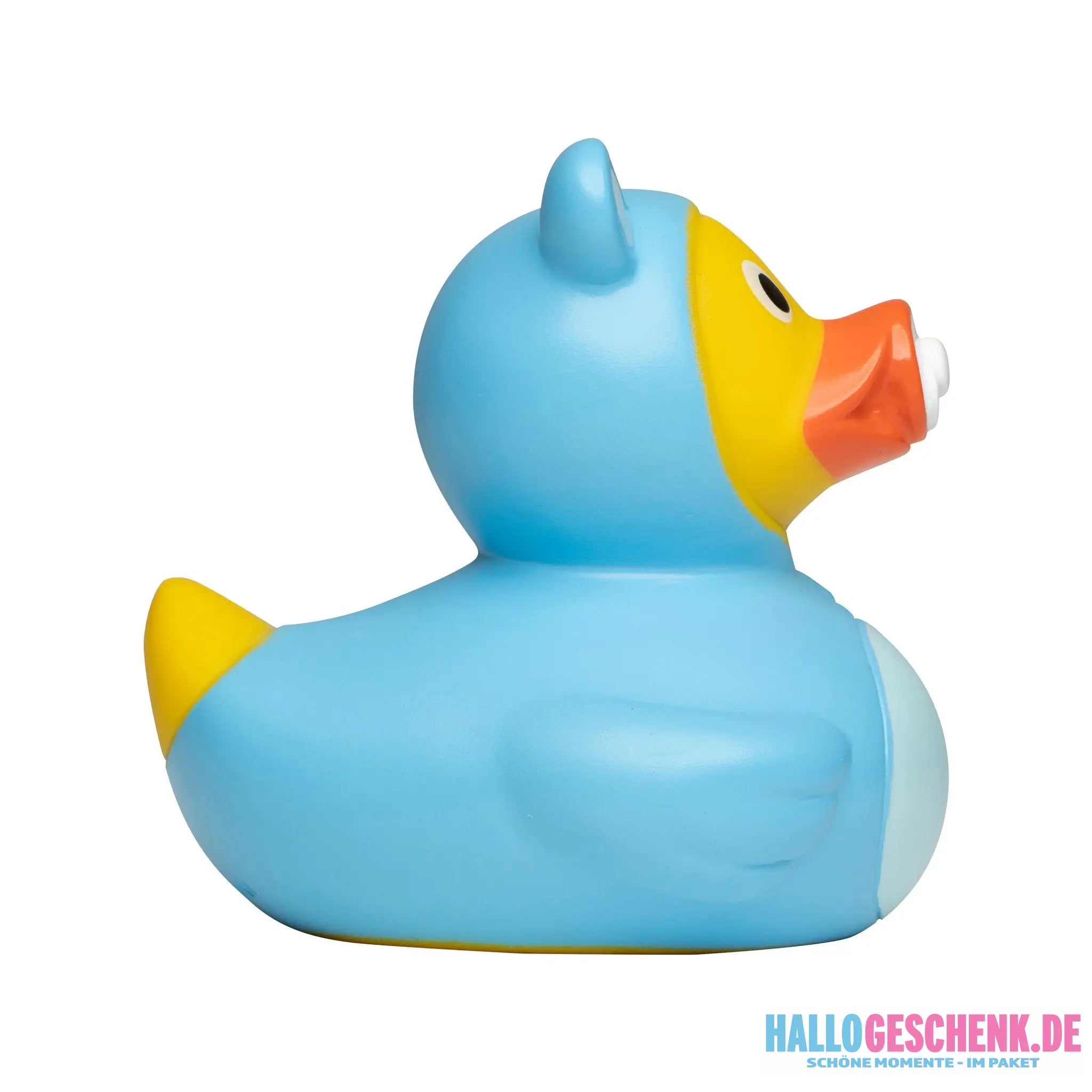 Baby Hellblau Junge Babyshower • Quietsche-Ente / Badeente