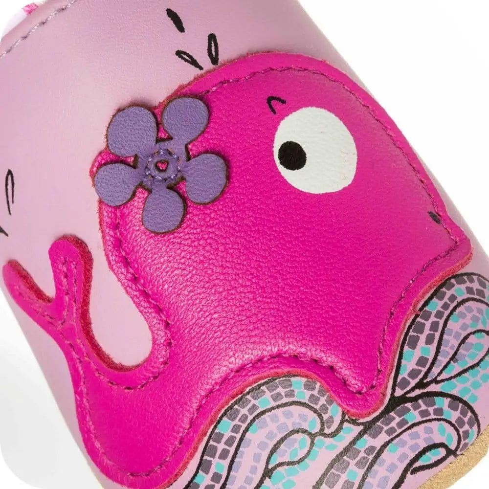 Babyschuhe aus weichem Leder Sportlicher Wal