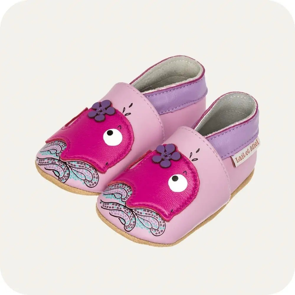 Babyschuhe aus weichem Leder Sportlicher Wal