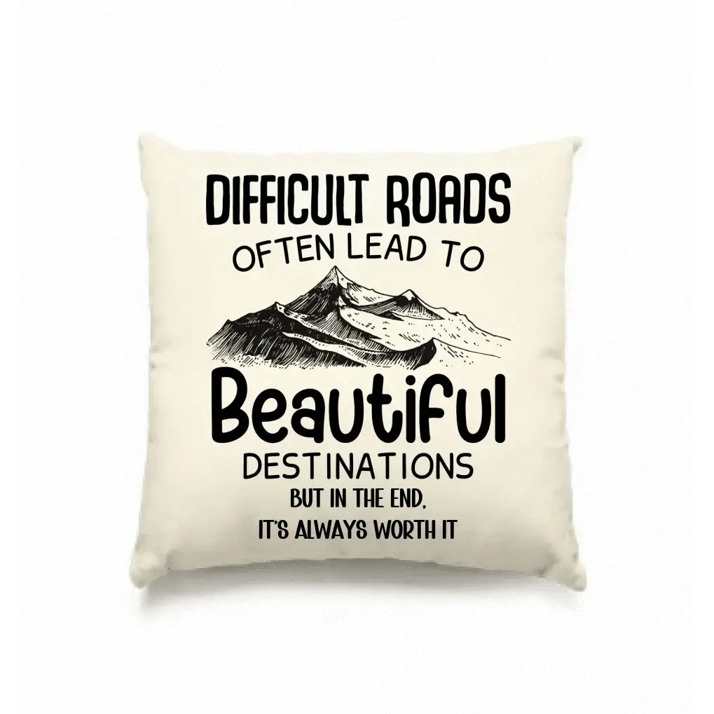 Beautiful destinations • Kissen 40x40 cm • Exklusivdesign • personalisiert