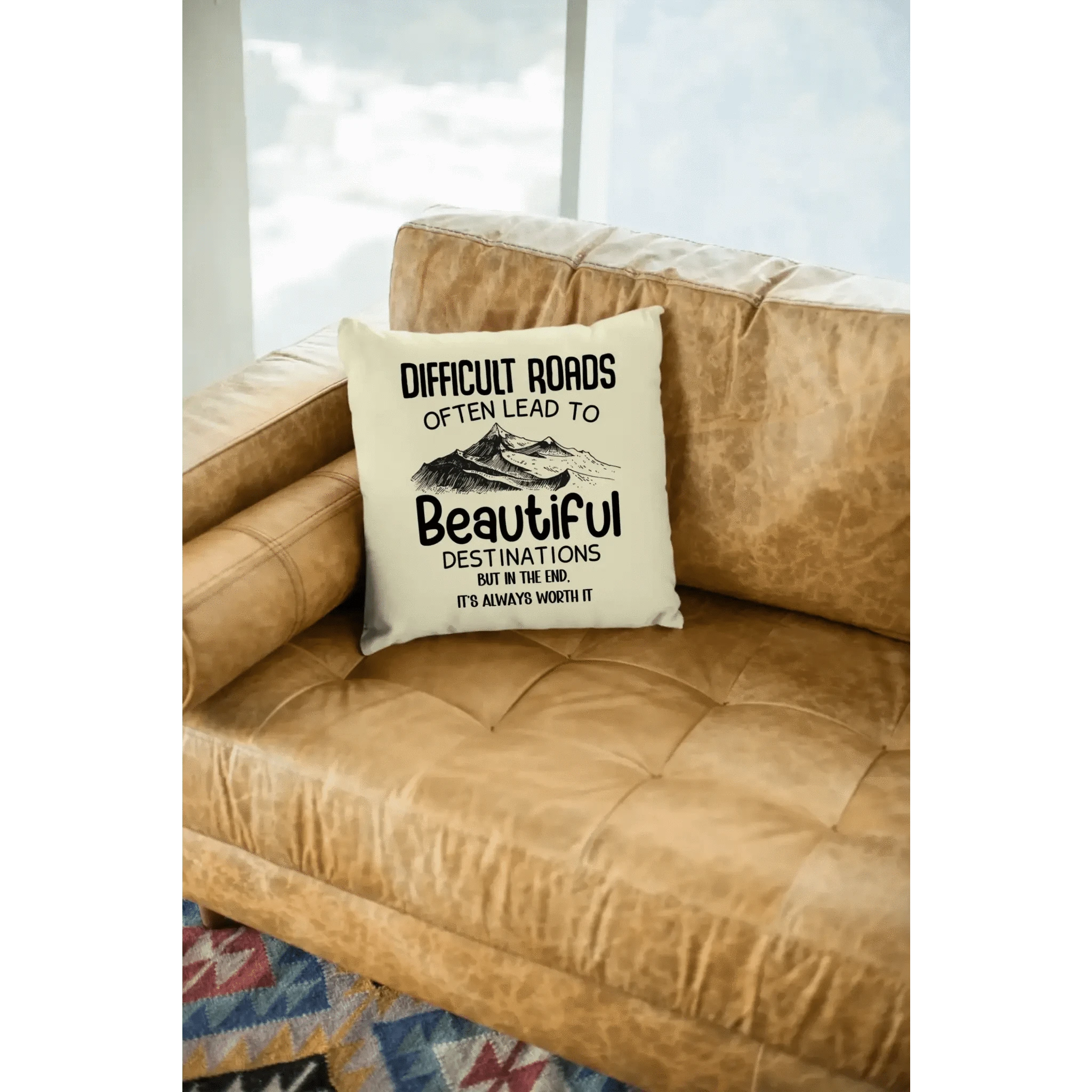 Beautiful destinations • Kissen 40x40 cm • Exklusivdesign • personalisiert