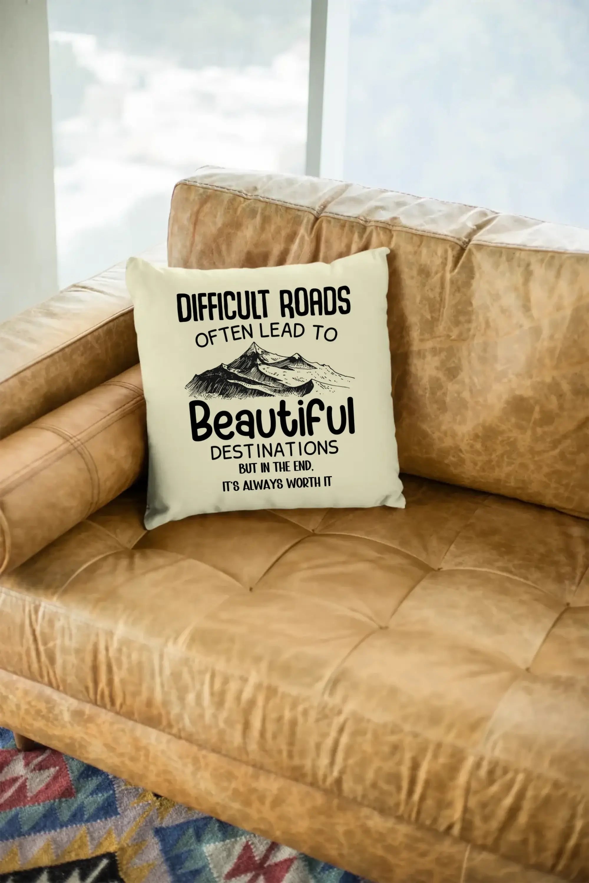 Beautiful destinations • Kissen 40x40 cm • Exklusivdesign • personalisiert