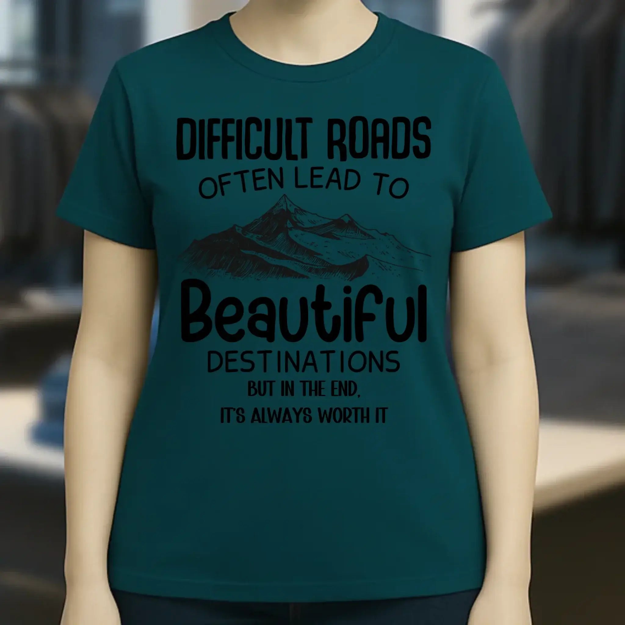 Beautiful destinations • Ladies Premium T-Shirt XS-2XL aus Bio-Baumwolle für Damen • Exklusivdesign • personalisiert