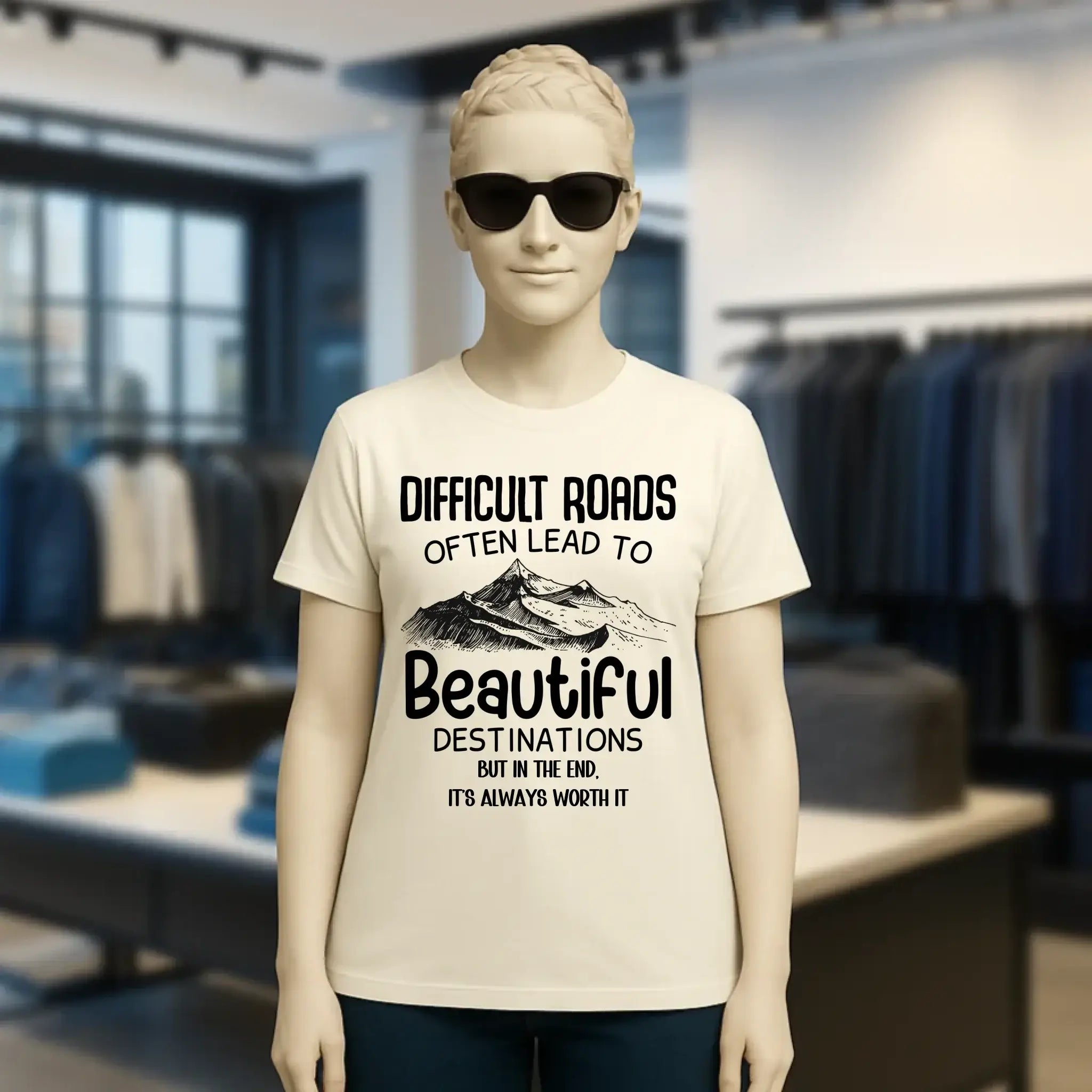 Beautiful destinations • Ladies Premium T-Shirt XS-2XL aus Bio-Baumwolle für Damen • Exklusivdesign • personalisiert