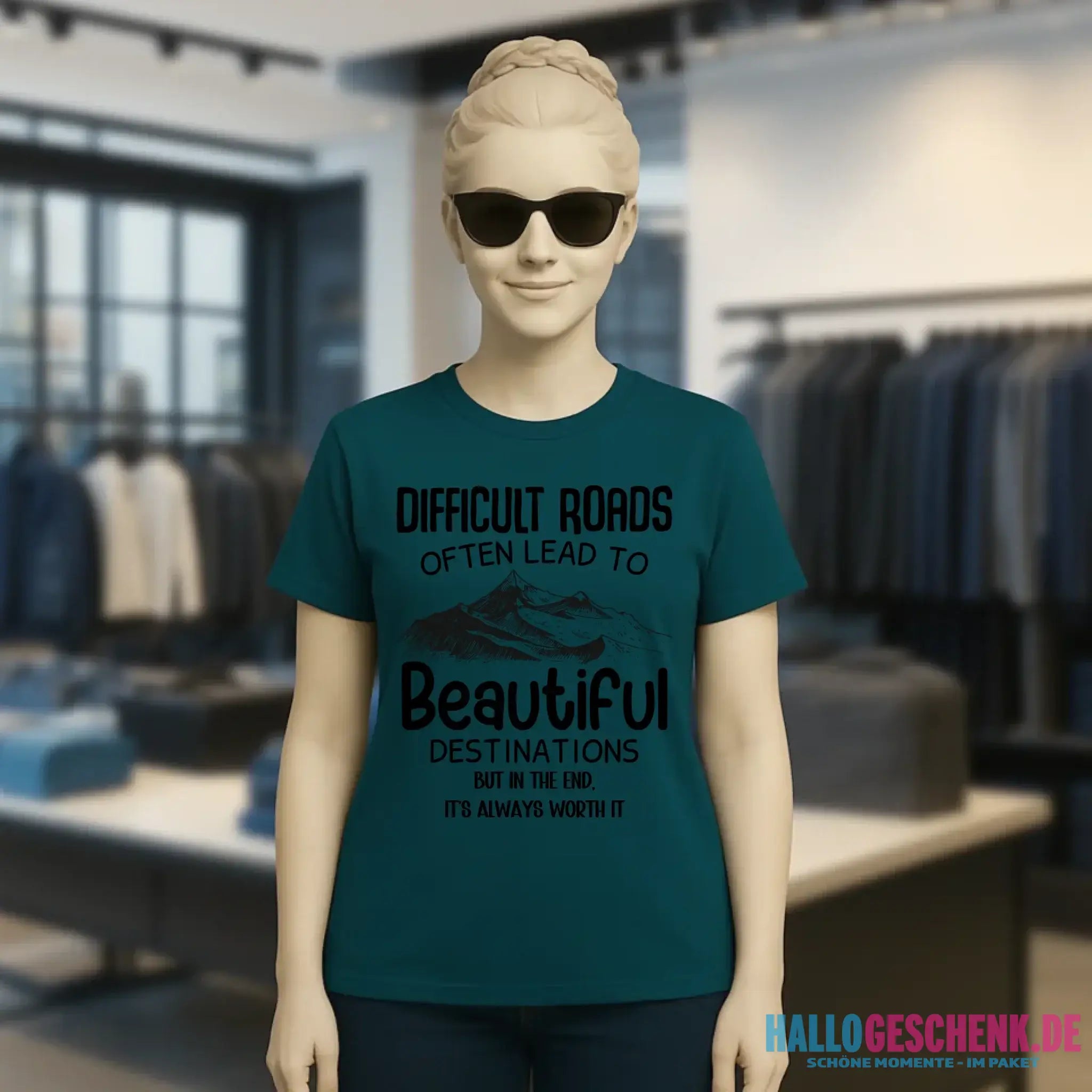 Beautiful destinations • Ladies Premium T-Shirt XS-2XL aus Bio-Baumwolle für Damen • Exklusivdesign • personalisiert