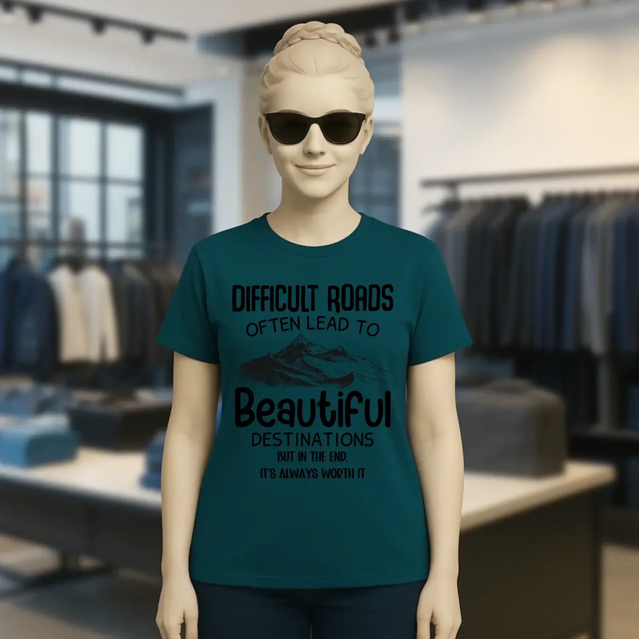 Beautiful destinations • Ladies Premium T-Shirt XS-2XL aus Bio-Baumwolle für Damen • Exklusivdesign • personalisiert