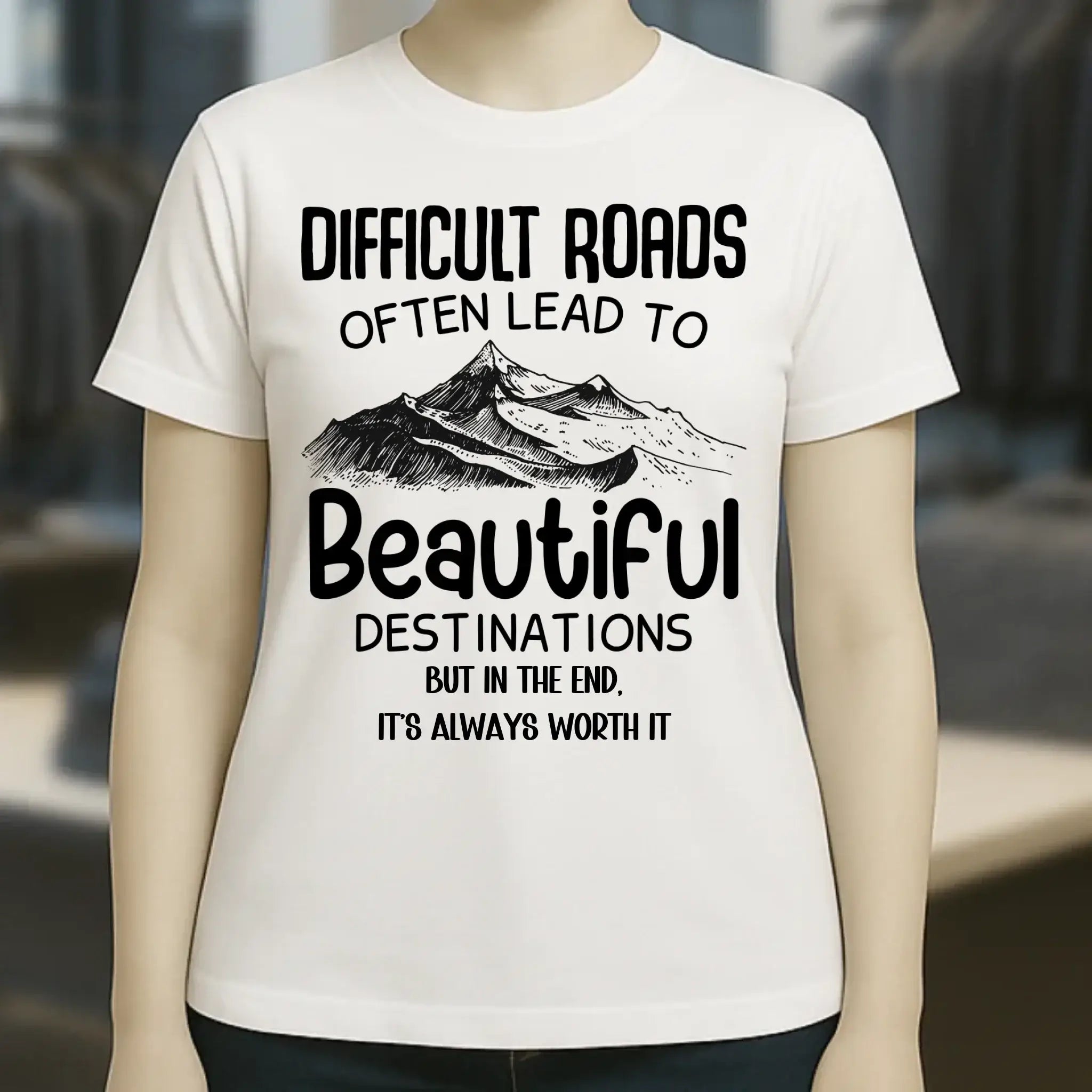 Beautiful destinations • Ladies Premium T-Shirt XS-2XL aus Bio-Baumwolle für Damen • Exklusivdesign • personalisiert