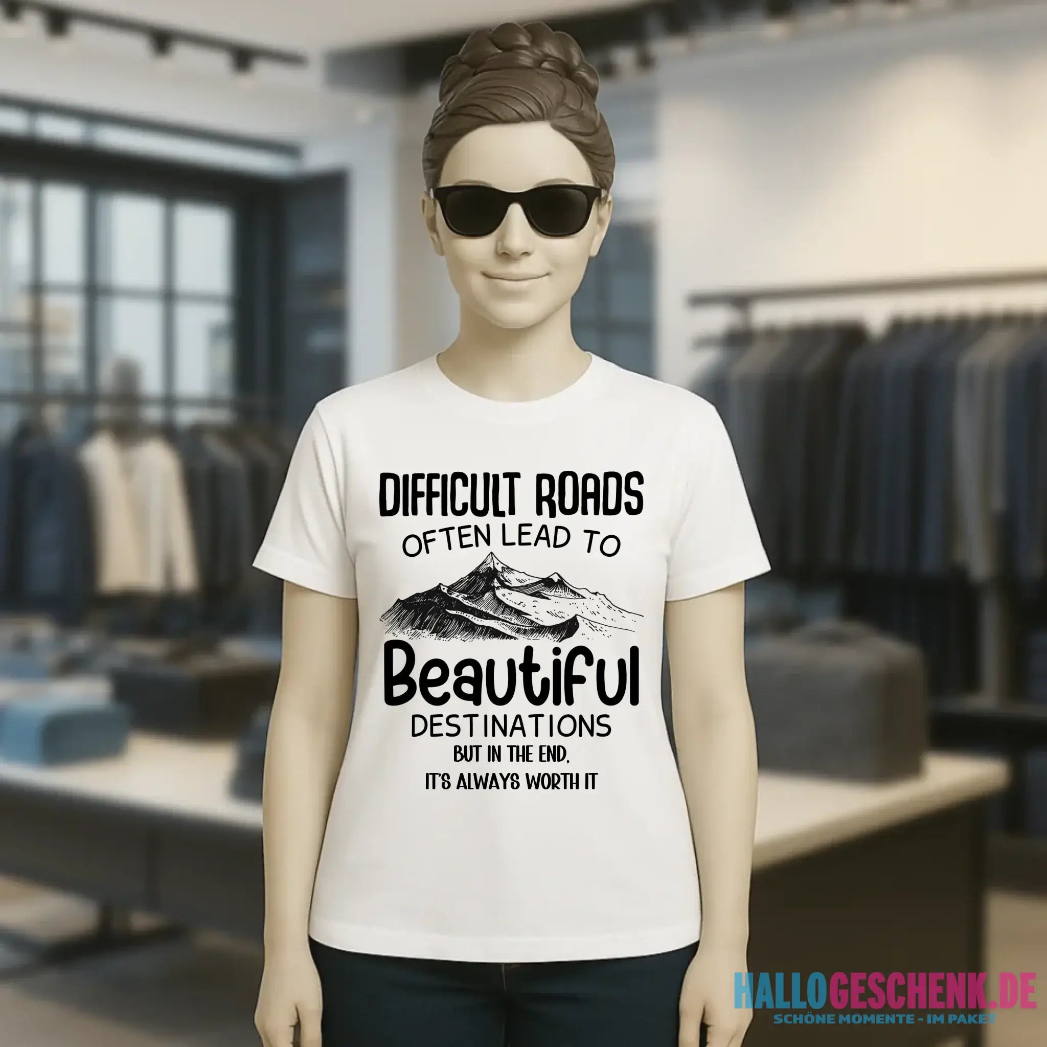 Beautiful destinations • Ladies Premium T-Shirt XS-2XL aus Bio-Baumwolle für Damen • Exklusivdesign • personalisiert