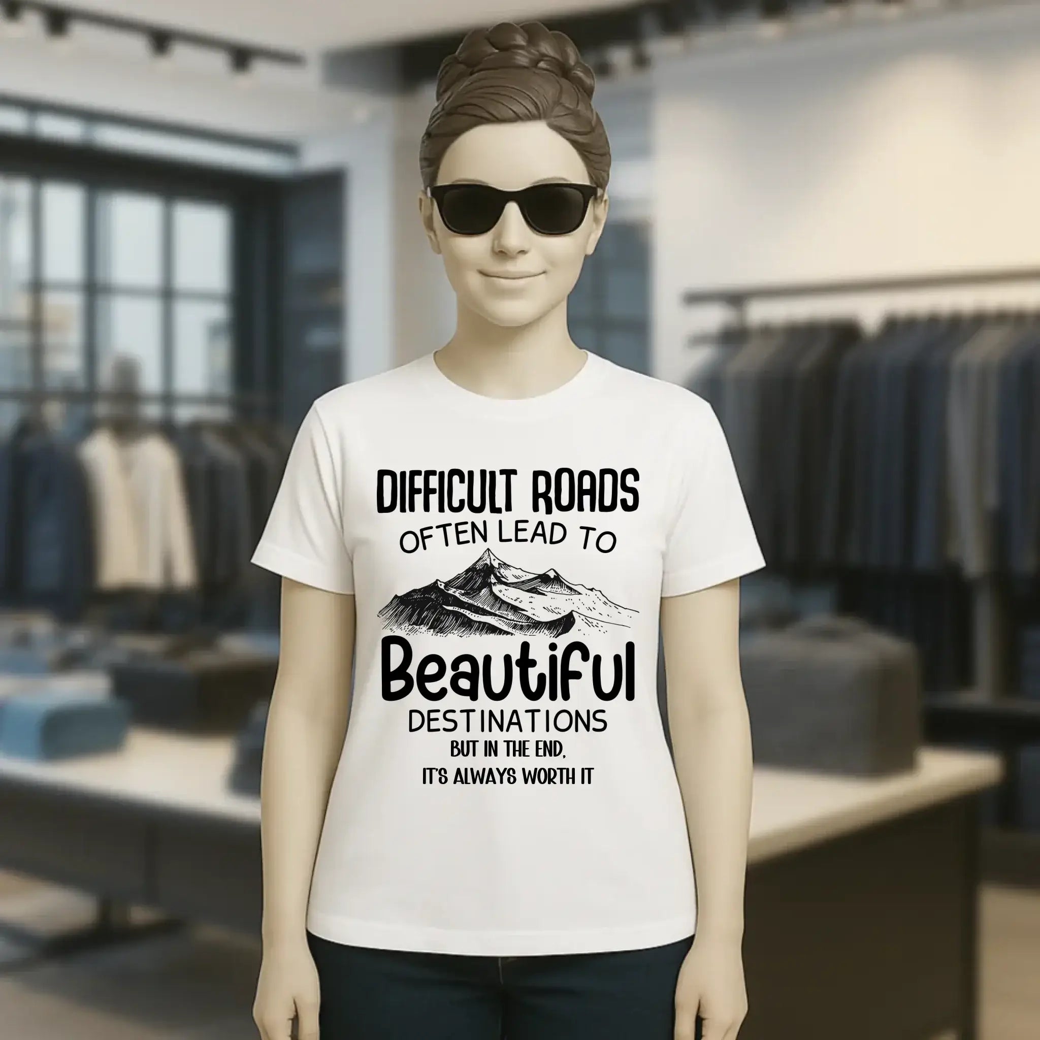 Beautiful destinations • Ladies Premium T-Shirt XS-2XL aus Bio-Baumwolle für Damen • Exklusivdesign • personalisiert