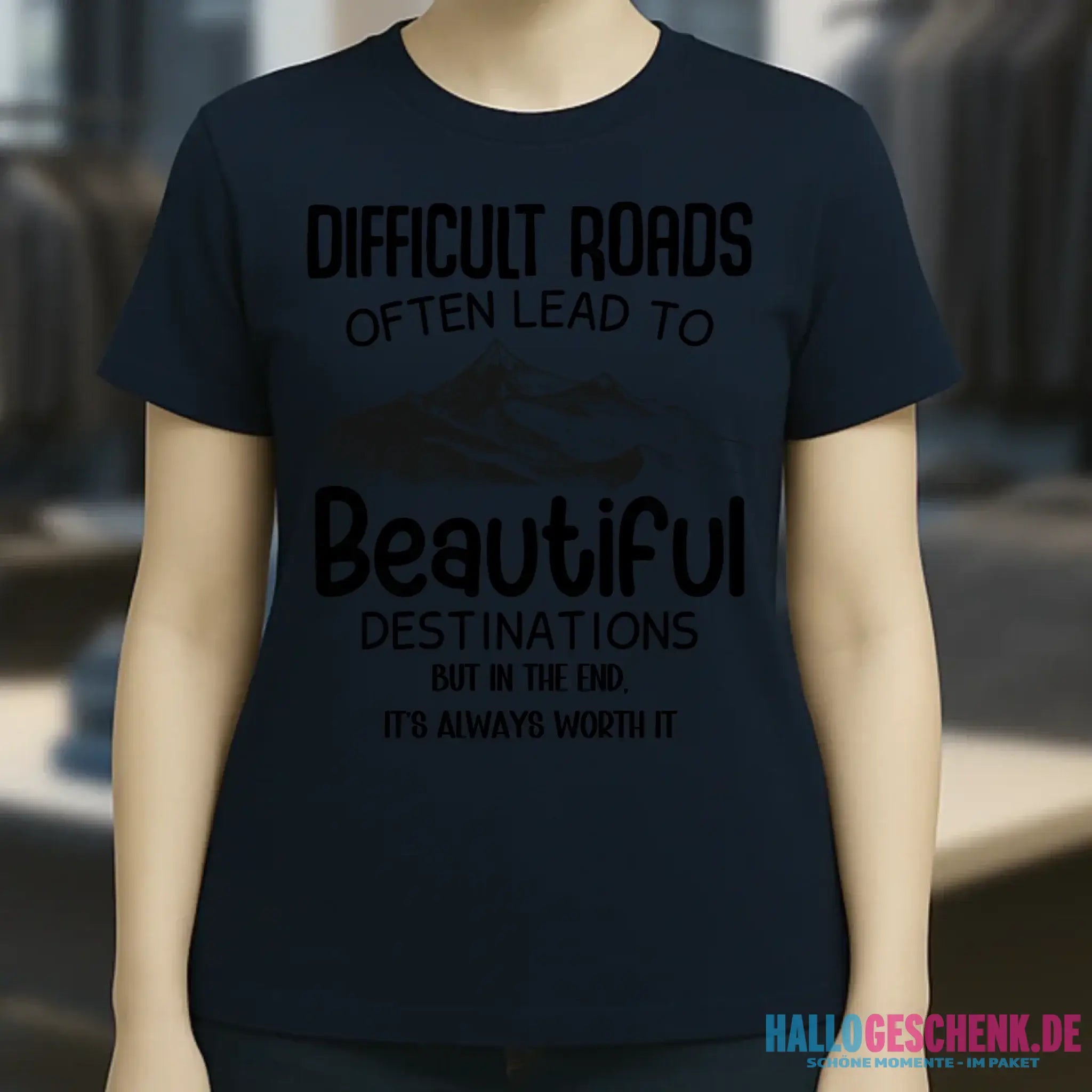Beautiful destinations • Ladies Premium T-Shirt XS-2XL aus Bio-Baumwolle für Damen • Exklusivdesign • personalisiert