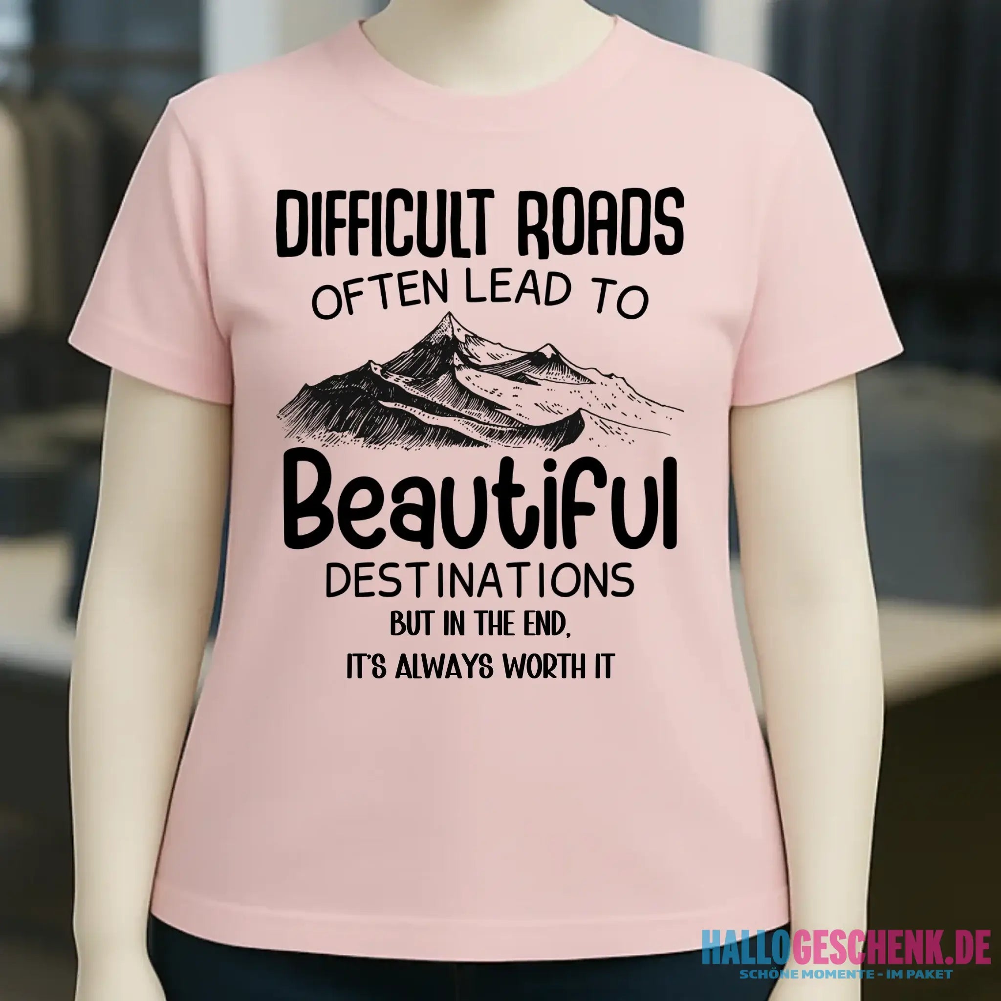 Beautiful destinations • Ladies Premium T-Shirt XS-2XL aus Bio-Baumwolle für Damen • Exklusivdesign • personalisiert