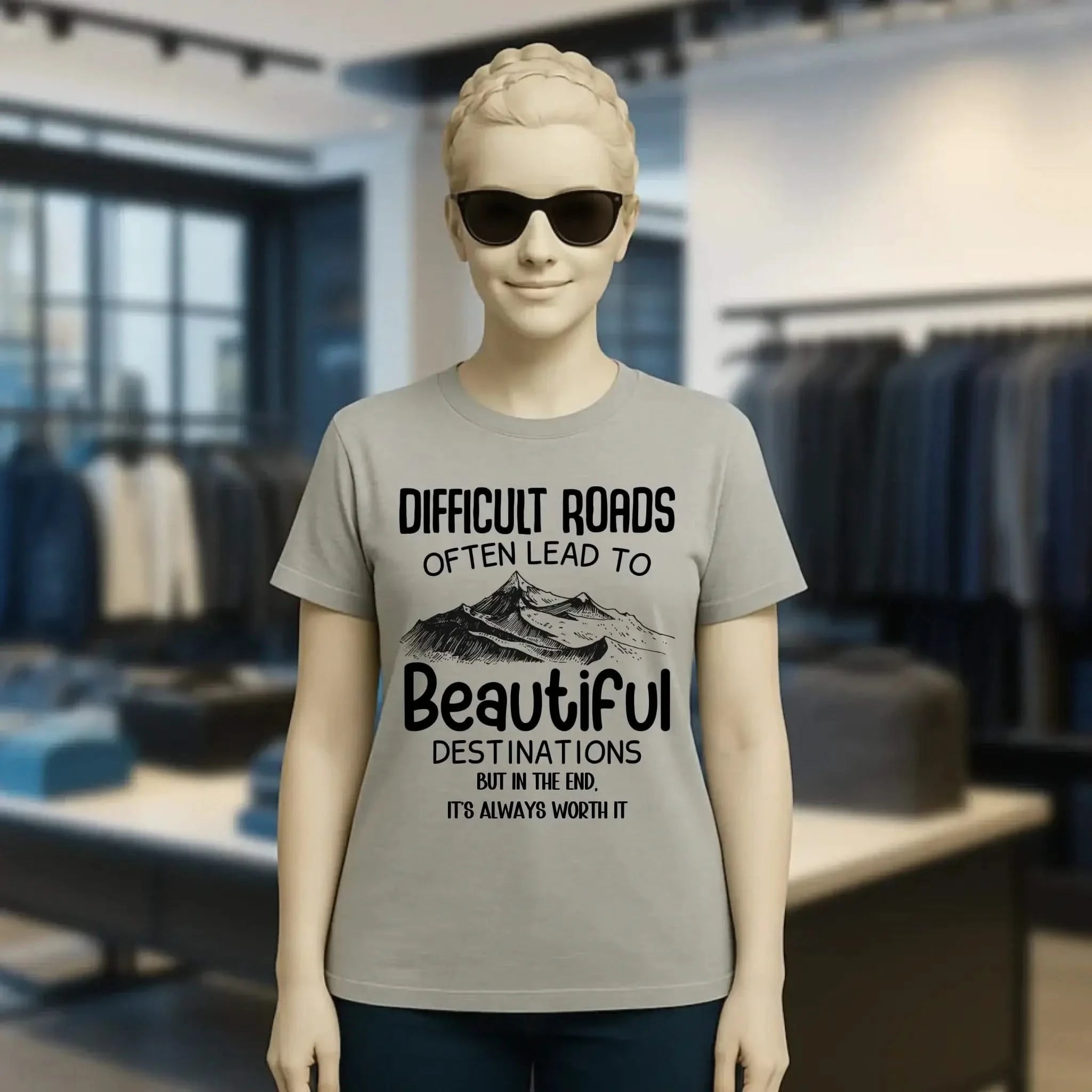 Beautiful destinations • Ladies Premium T-Shirt XS-2XL aus Bio-Baumwolle für Damen • Exklusivdesign • personalisiert