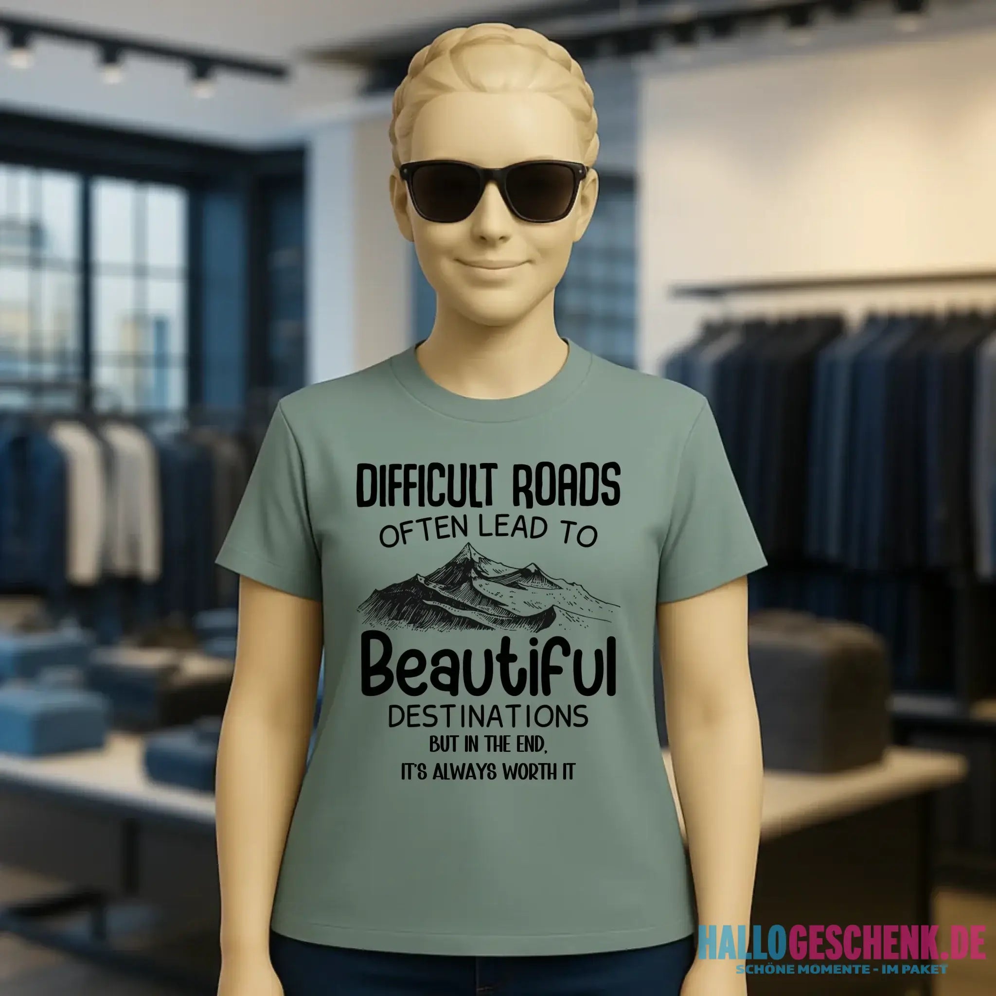 Beautiful destinations • Ladies Premium T-Shirt XS-2XL aus Bio-Baumwolle für Damen • Exklusivdesign • personalisiert