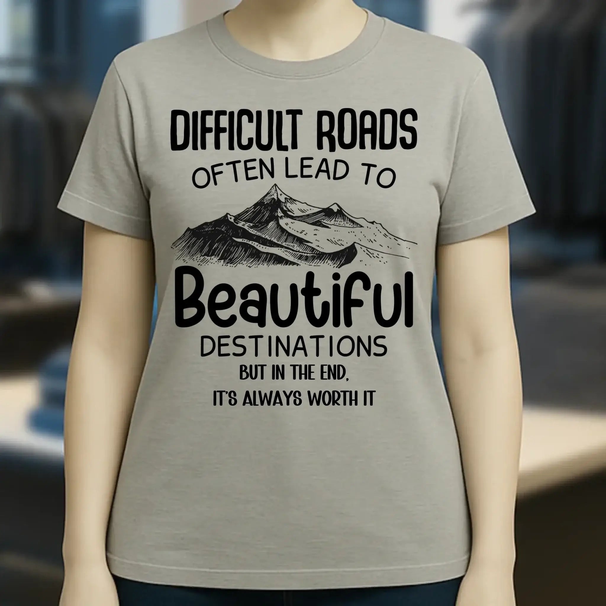 Beautiful destinations • Ladies Premium T-Shirt XS-2XL aus Bio-Baumwolle für Damen • Exklusivdesign • personalisiert