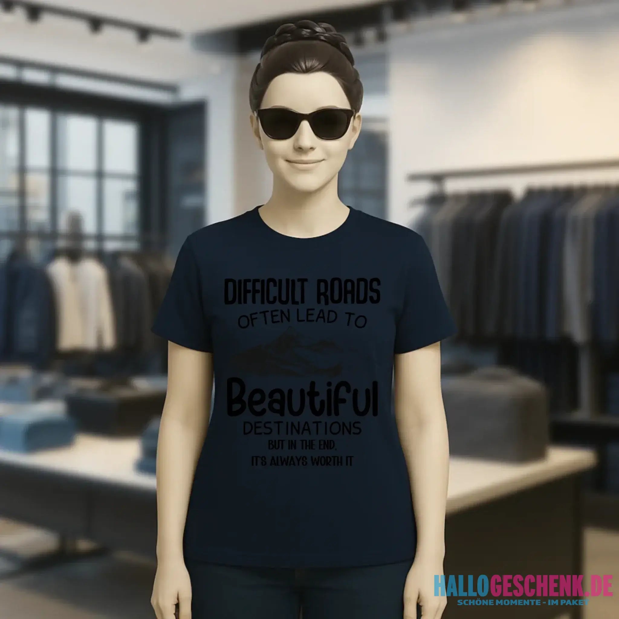 Beautiful destinations • Ladies Premium T-Shirt XS-2XL aus Bio-Baumwolle für Damen • Exklusivdesign • personalisiert
