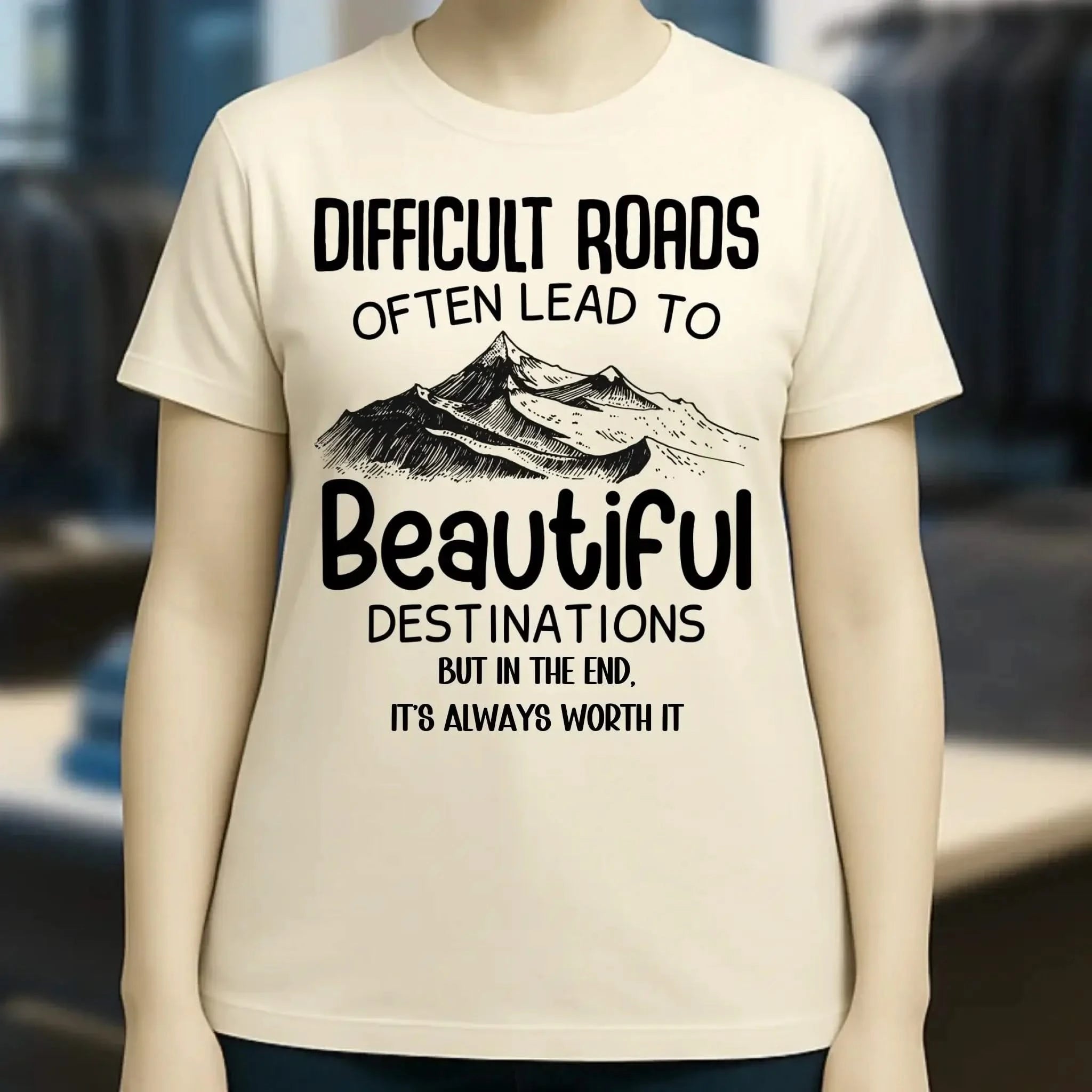 Beautiful destinations • Ladies Premium T-Shirt XS-2XL aus Bio-Baumwolle für Damen • Exklusivdesign • personalisiert