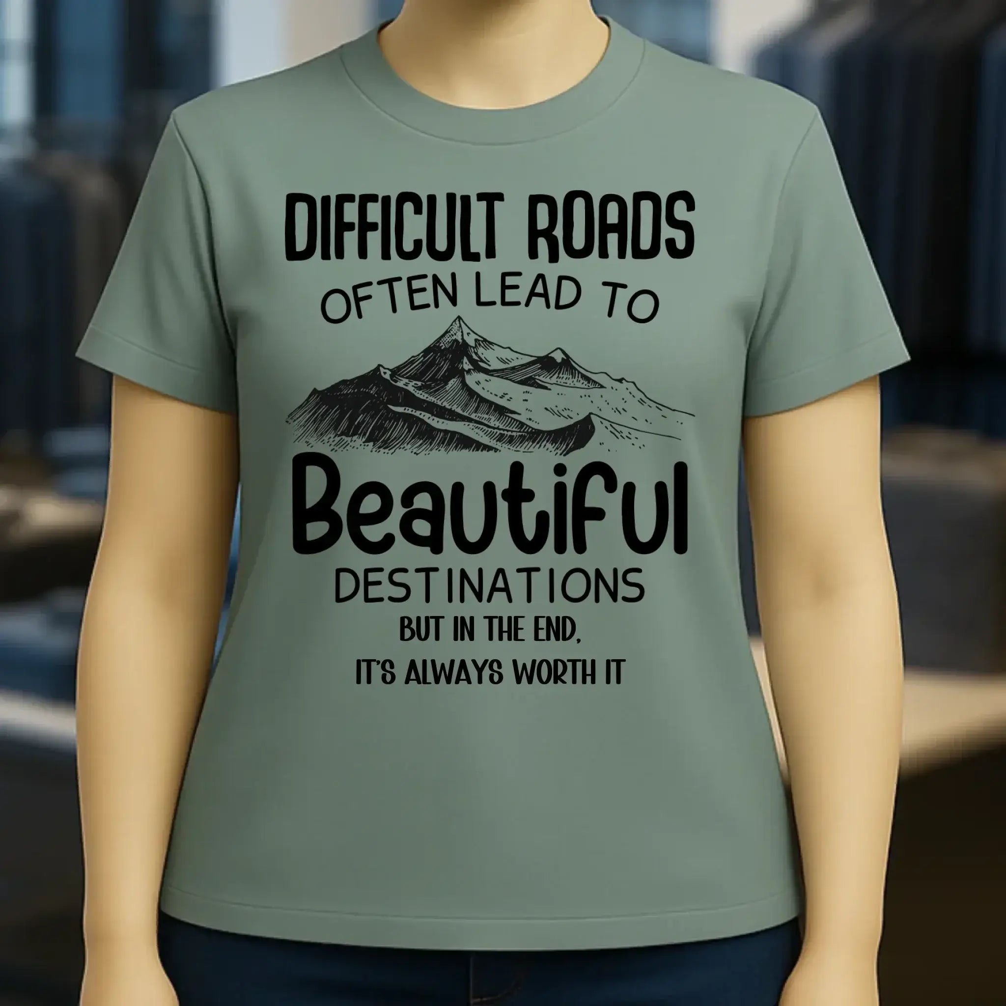 Beautiful destinations • Ladies Premium T-Shirt XS-2XL aus Bio-Baumwolle für Damen • Exklusivdesign • personalisiert