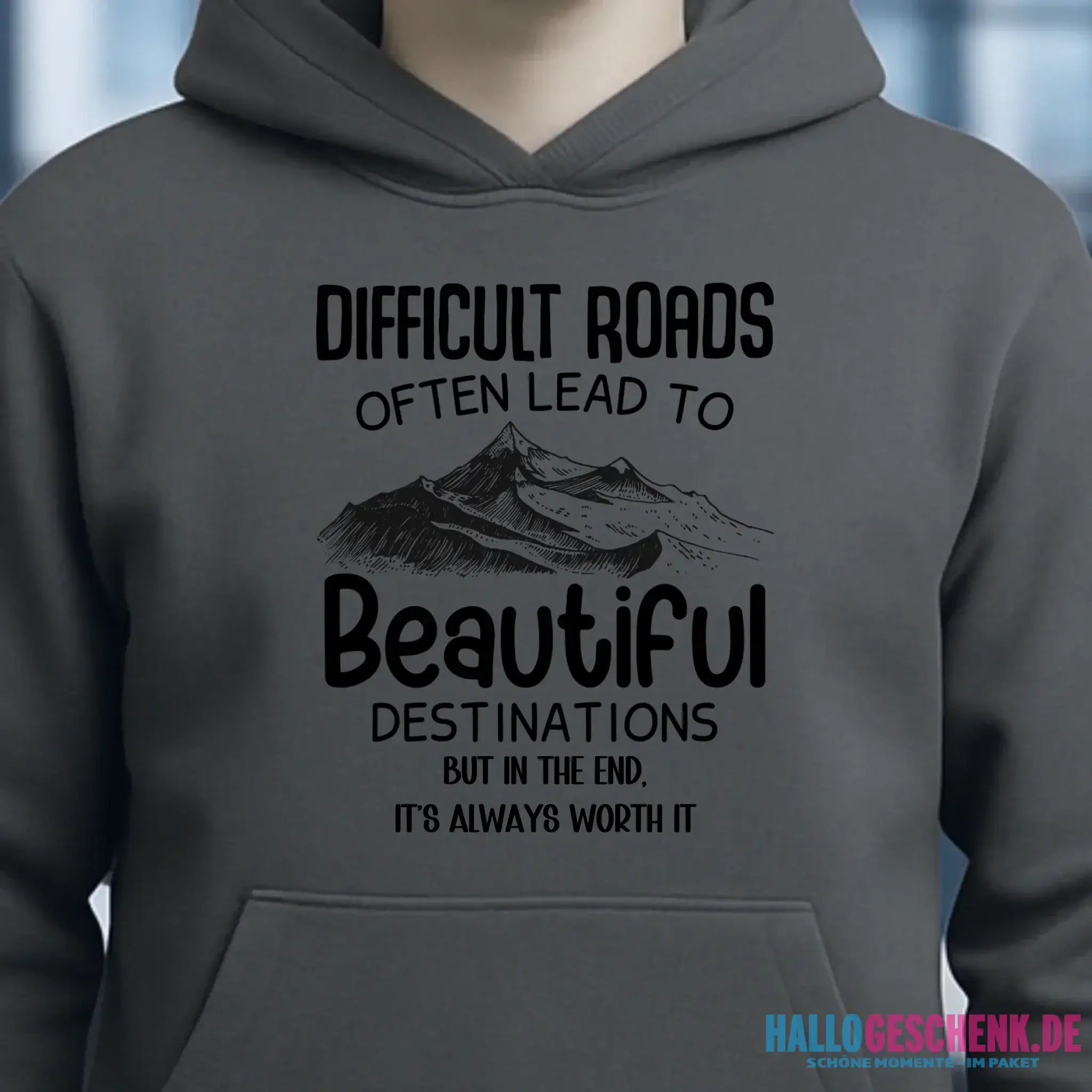 Beautiful destinations • Unisex Premium Hoodie XS-5XL aus Bio-Baumwolle für Damen & Herren • Exklusivdesign • personalisiert