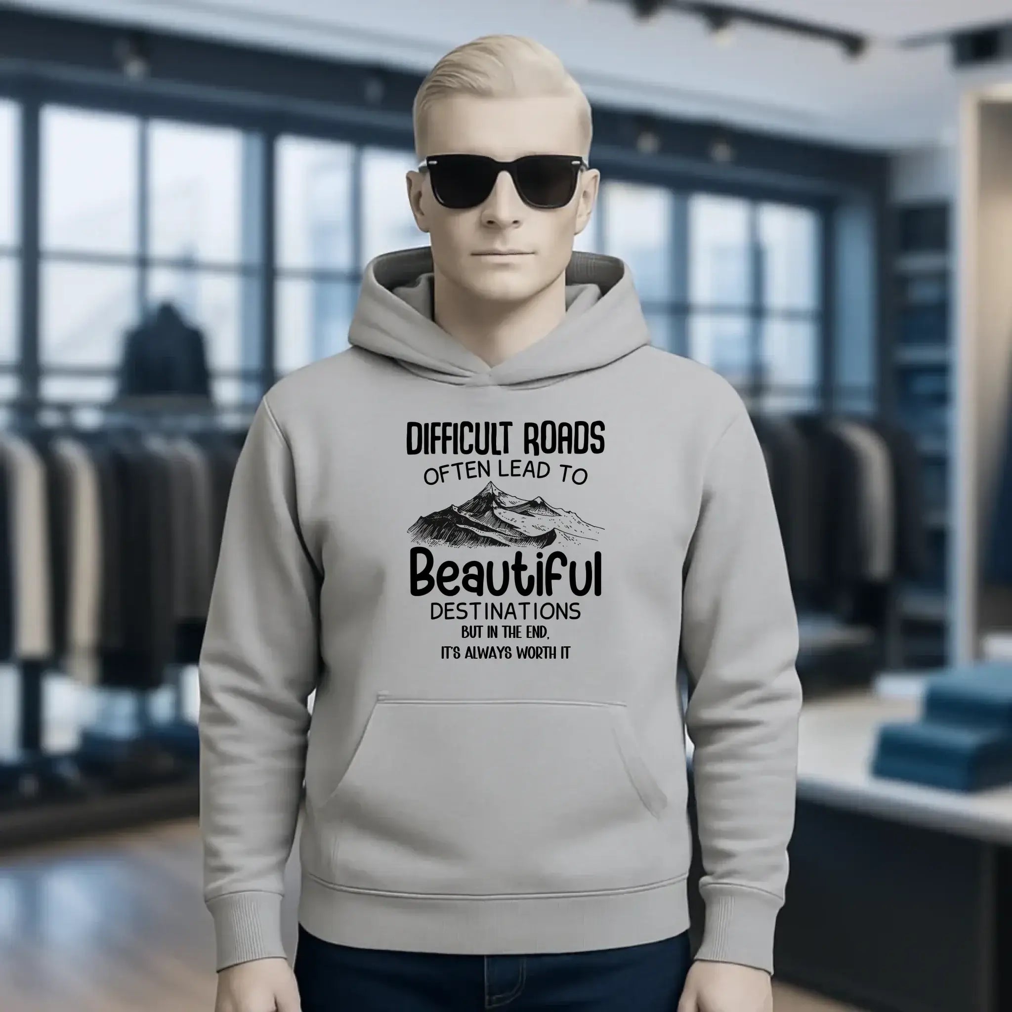 Beautiful destinations • Unisex Premium Hoodie XS-5XL aus Bio-Baumwolle für Damen & Herren • Exklusivdesign • personalisiert