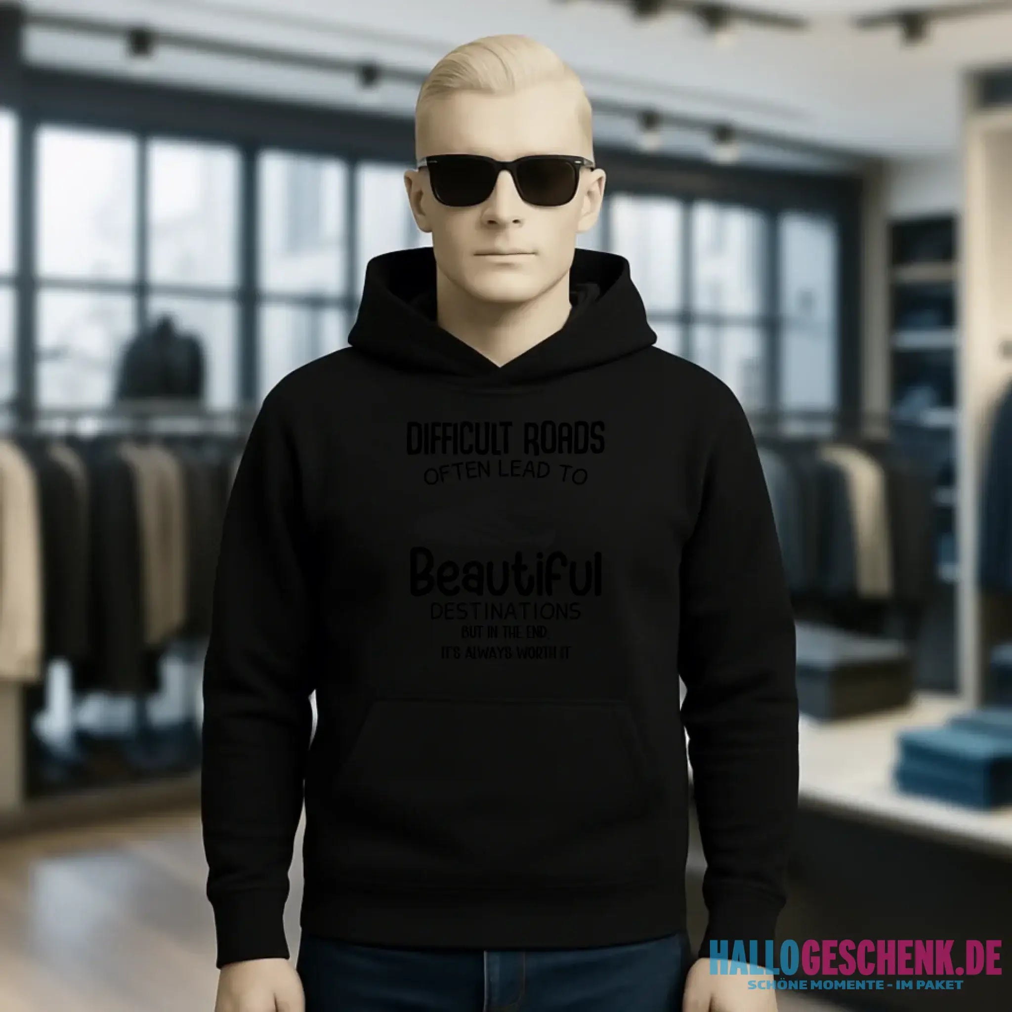 Beautiful destinations • Unisex Premium Hoodie XS-5XL aus Bio-Baumwolle für Damen & Herren • Exklusivdesign • personalisiert