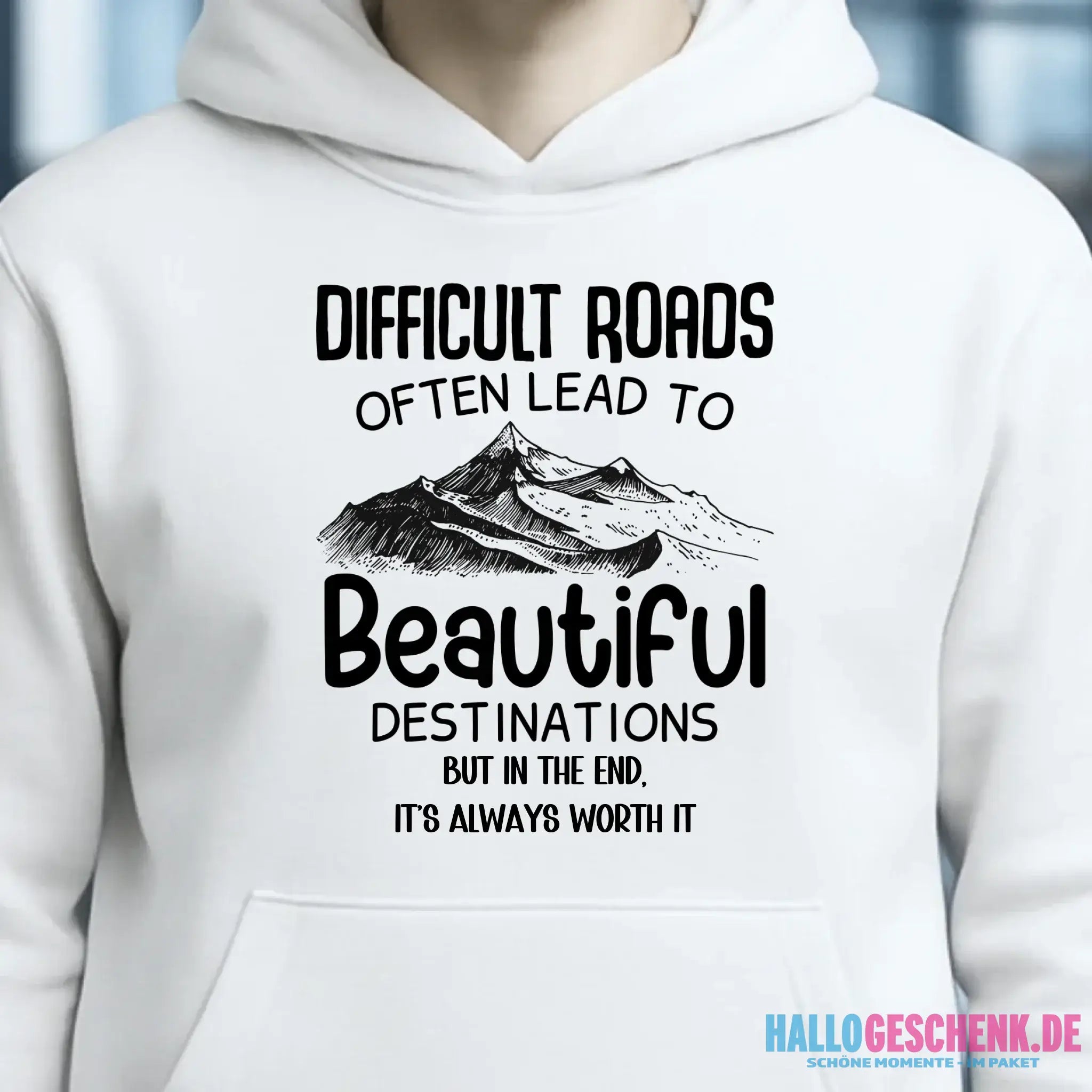 Beautiful destinations • Unisex Premium Hoodie XS-5XL aus Bio-Baumwolle für Damen & Herren • Exklusivdesign • personalisiert