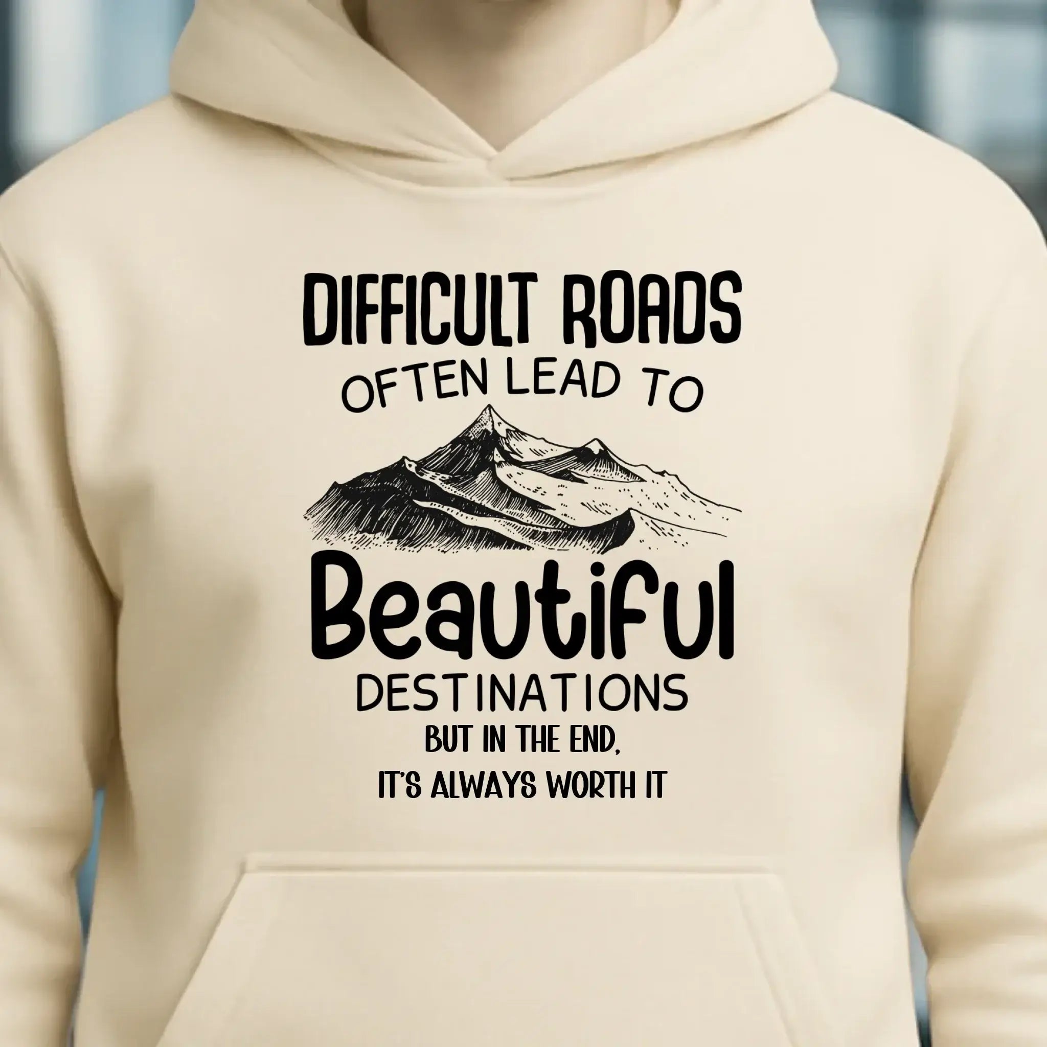 Beautiful destinations • Unisex Premium Hoodie XS-5XL aus Bio-Baumwolle für Damen & Herren • Exklusivdesign • personalisiert