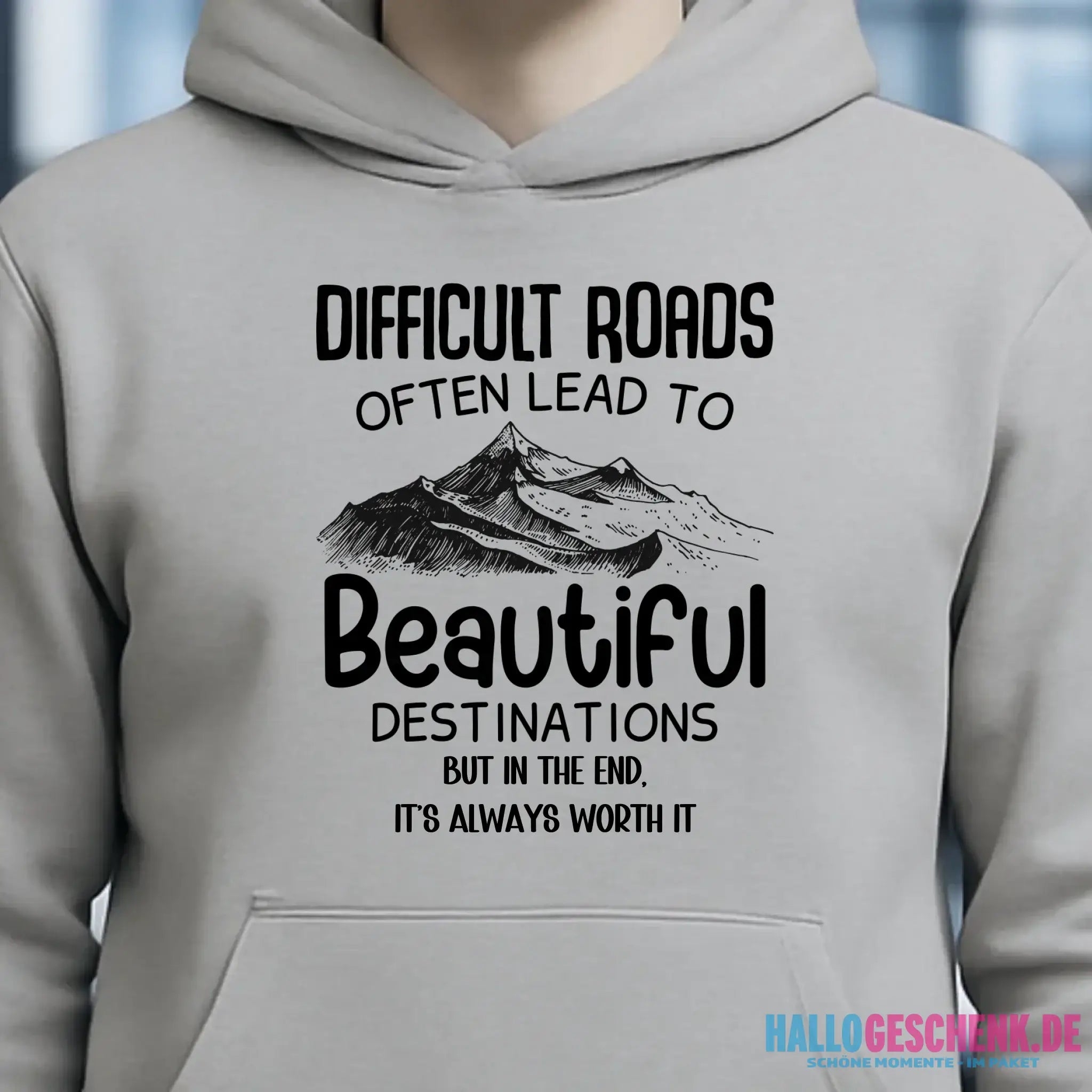 Beautiful destinations • Unisex Premium Hoodie XS-5XL aus Bio-Baumwolle für Damen & Herren • Exklusivdesign • personalisiert