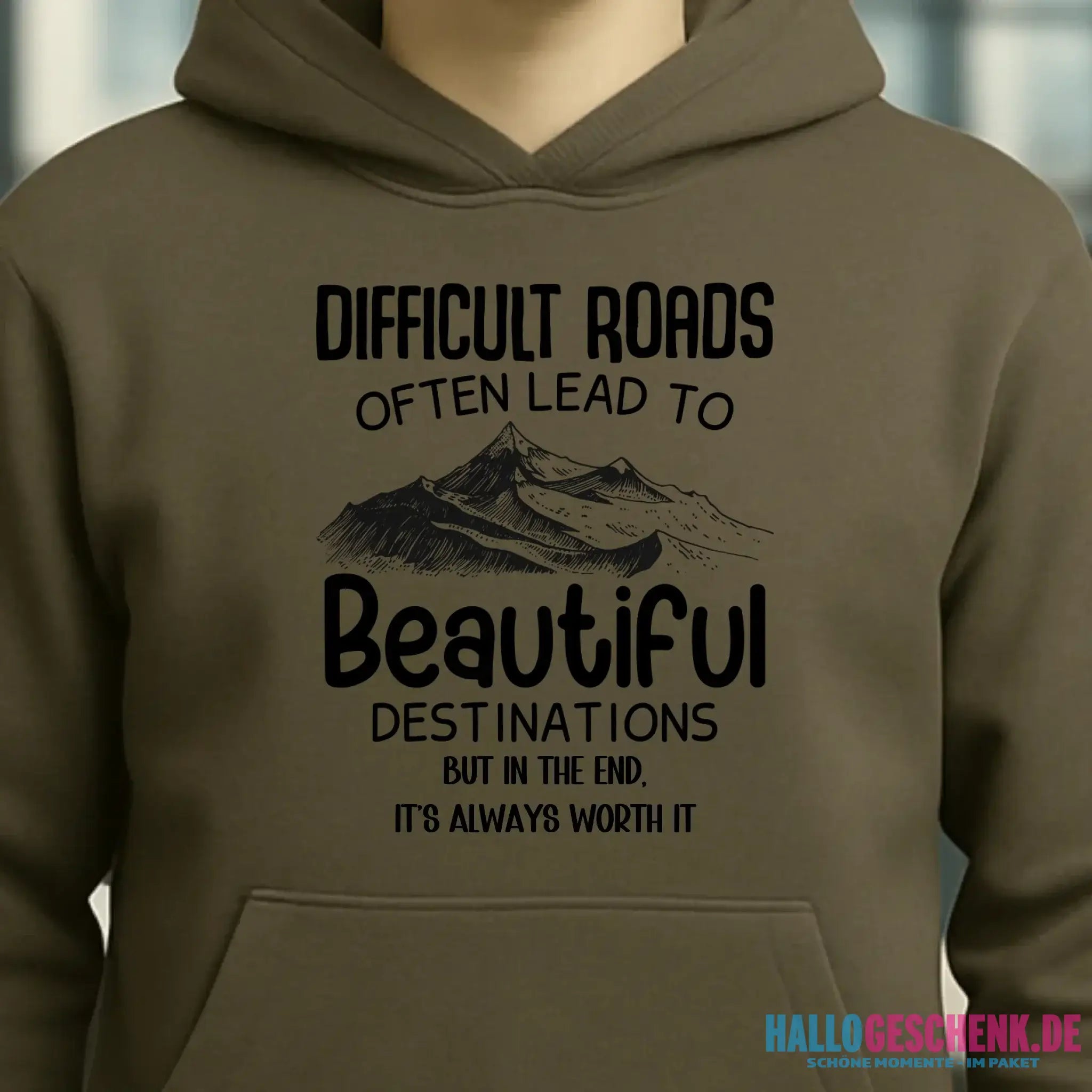 Beautiful destinations • Unisex Premium Hoodie XS-5XL aus Bio-Baumwolle für Damen & Herren • Exklusivdesign • personalisiert