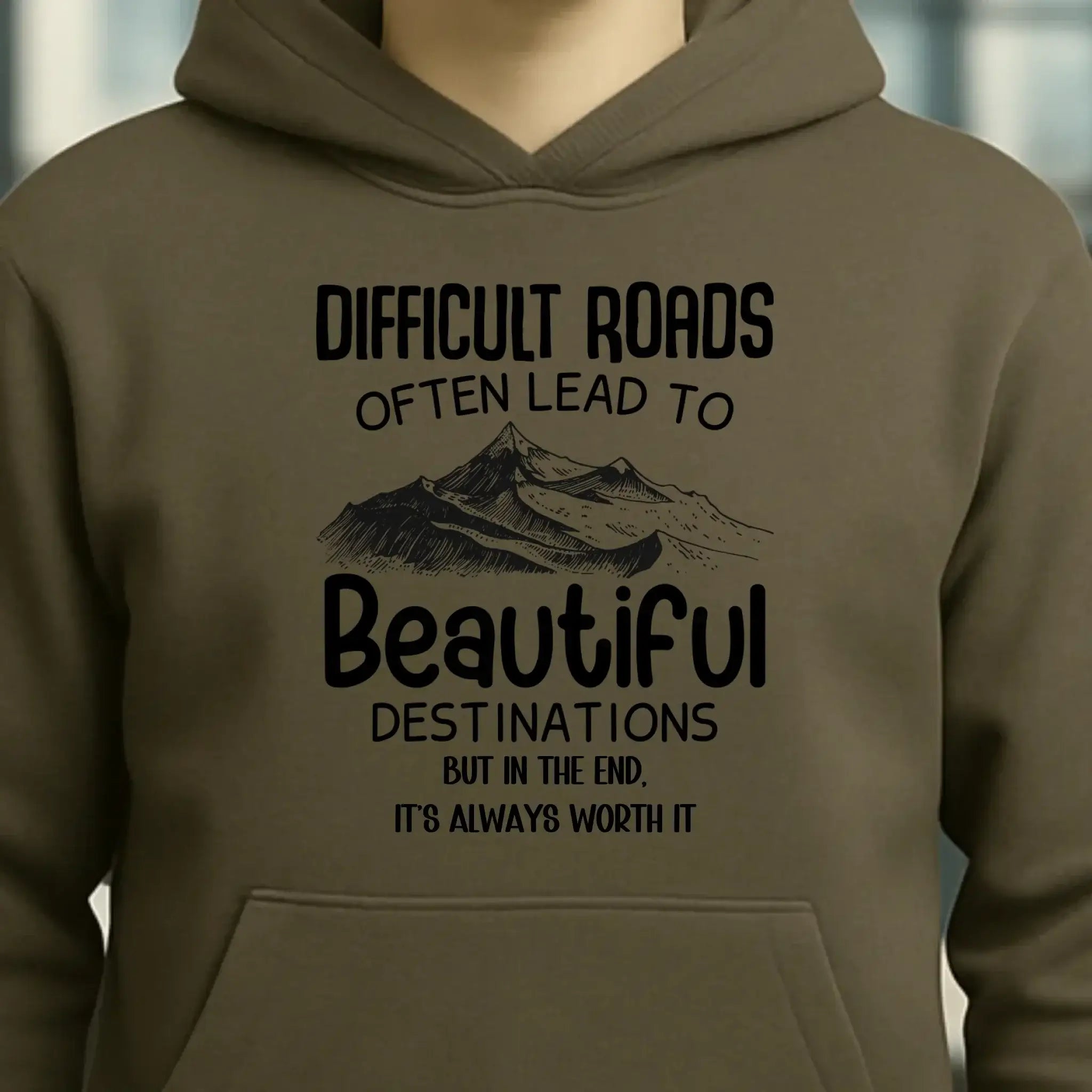 Beautiful destinations • Unisex Premium Hoodie XS-5XL aus Bio-Baumwolle für Damen & Herren • Exklusivdesign • personalisiert
