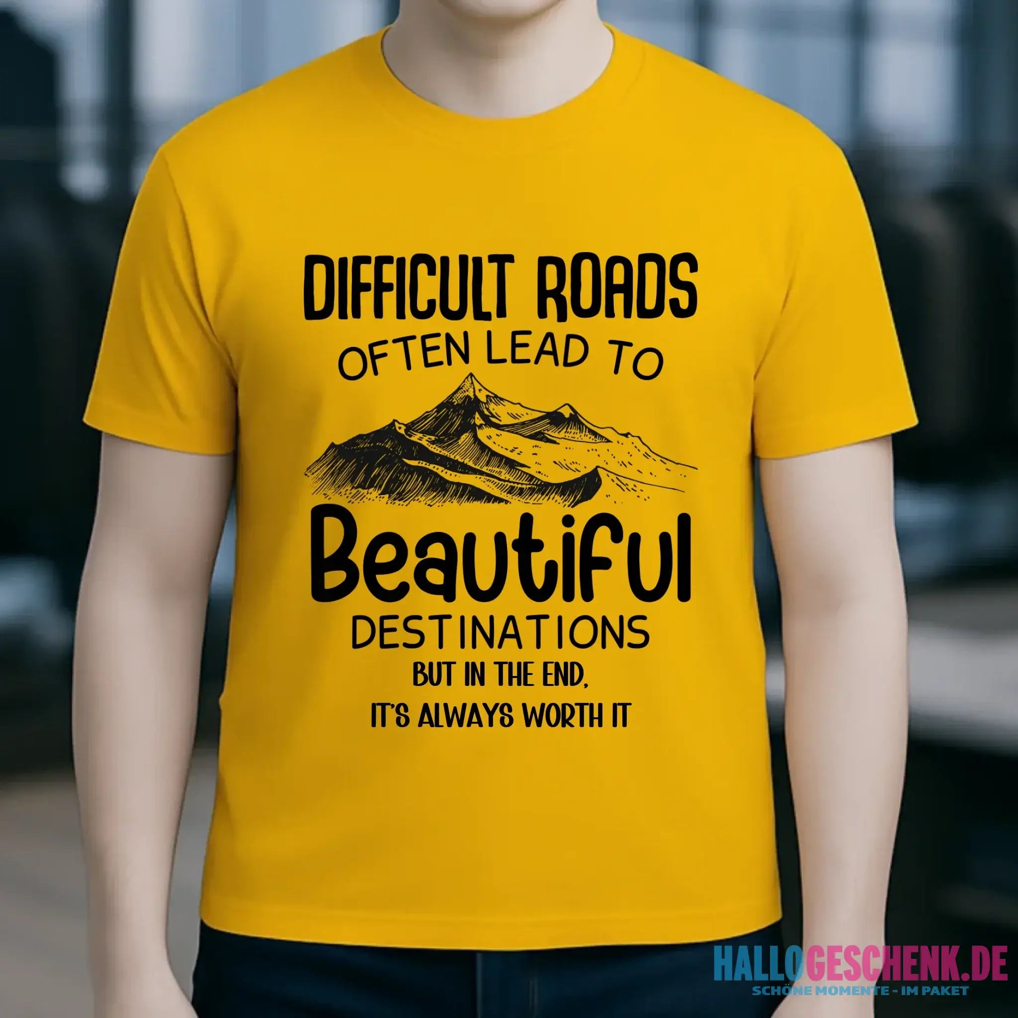 Beautiful destinations • Unisex Premium T-Shirt XS-5XL aus Bio-Baumwolle für Damen & Herren • Exklusivdesign • personalisiert