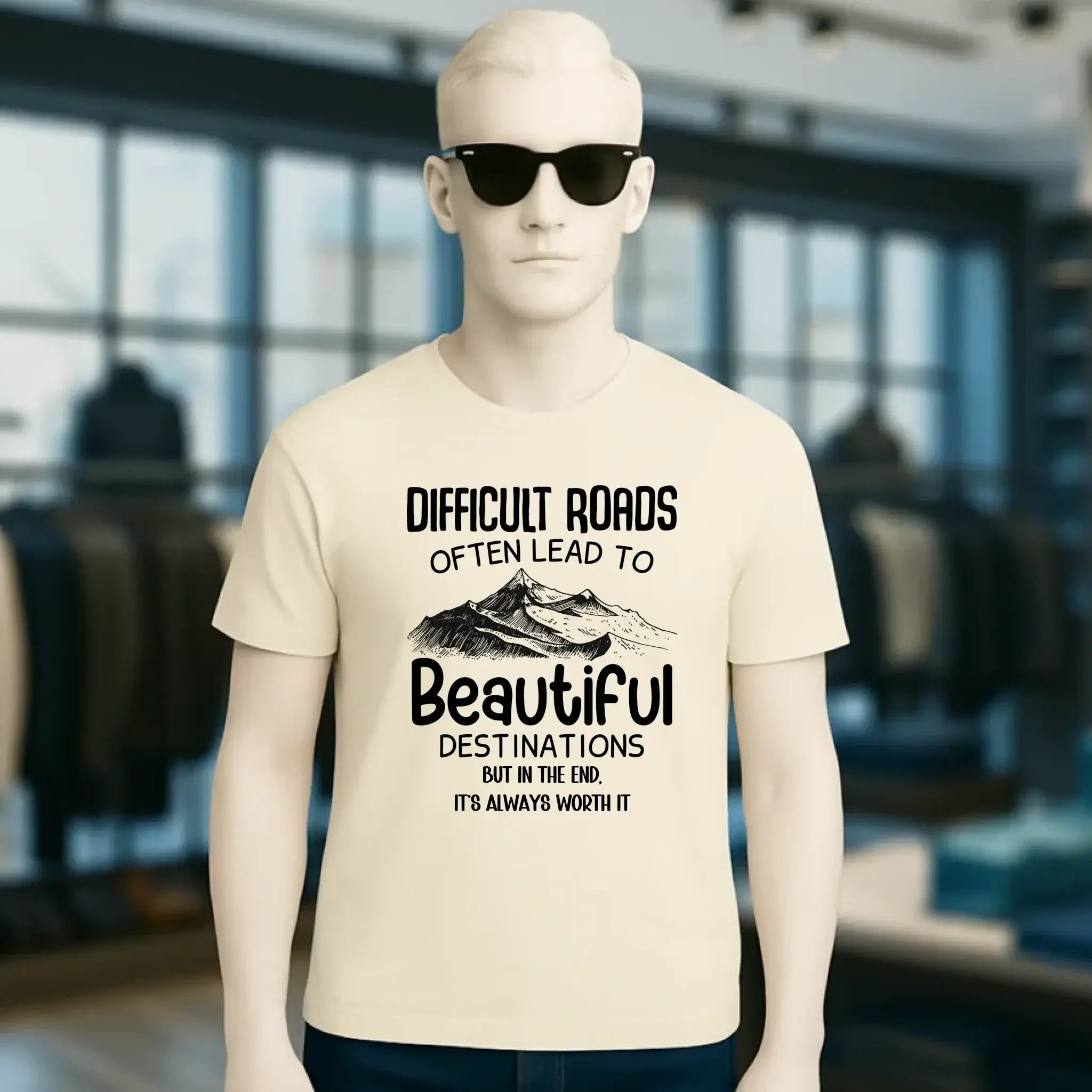 Beautiful destinations • Unisex Premium T-Shirt XS-5XL aus Bio-Baumwolle für Damen & Herren • Exklusivdesign • personalisiert