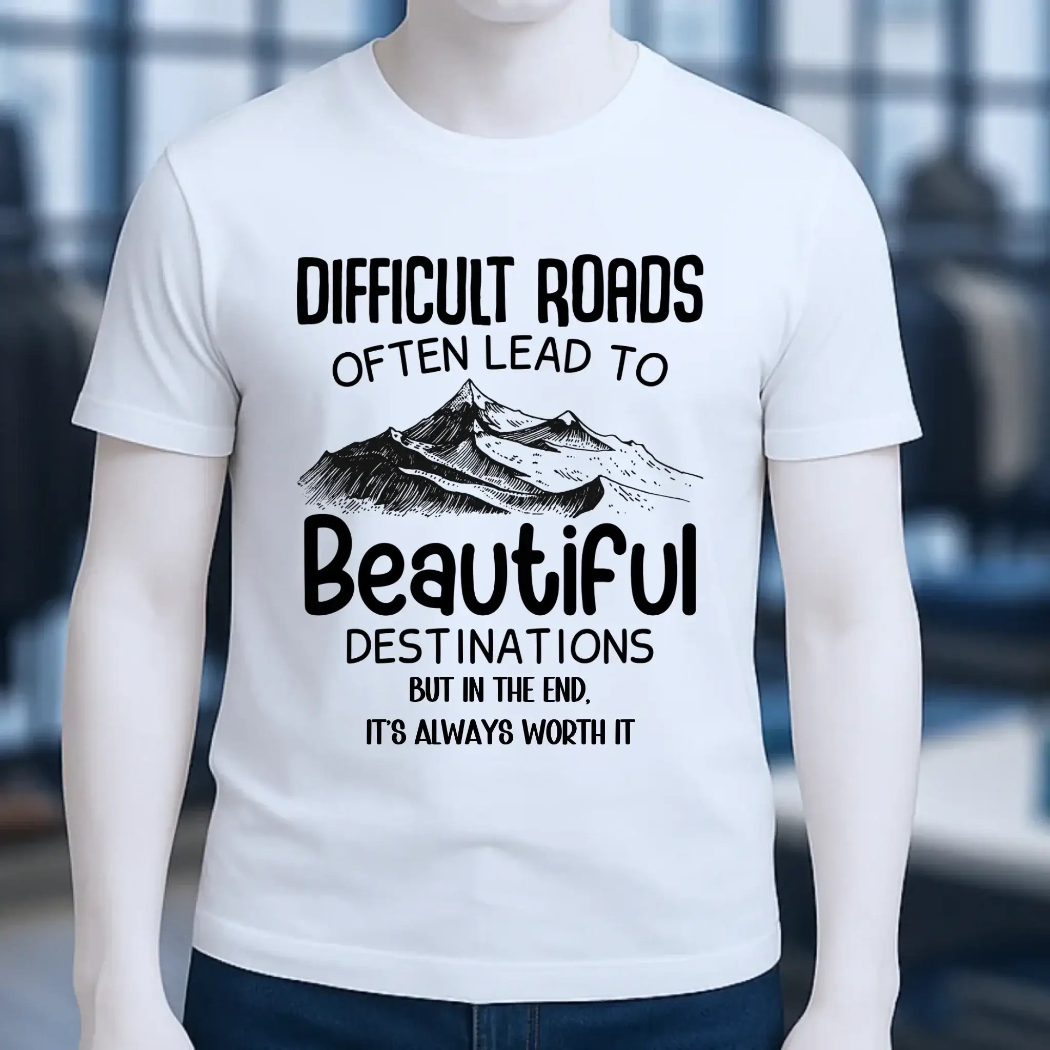 Beautiful destinations • Unisex Premium T-Shirt XS-5XL aus Bio-Baumwolle für Damen & Herren • Exklusivdesign • personalisiert